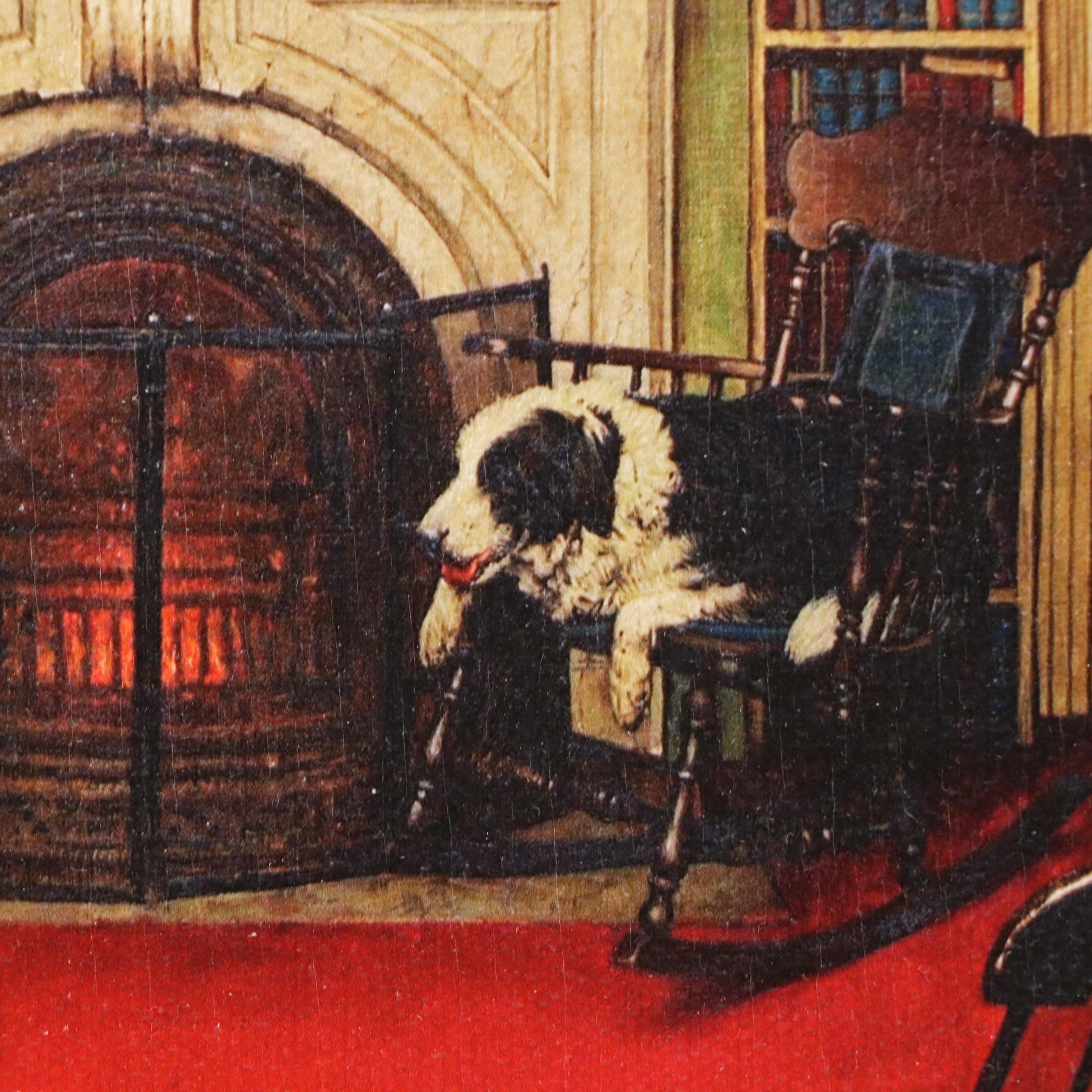 Giclée After Norman Rockwell "Norman Rockwell Visits a Family Doctor"