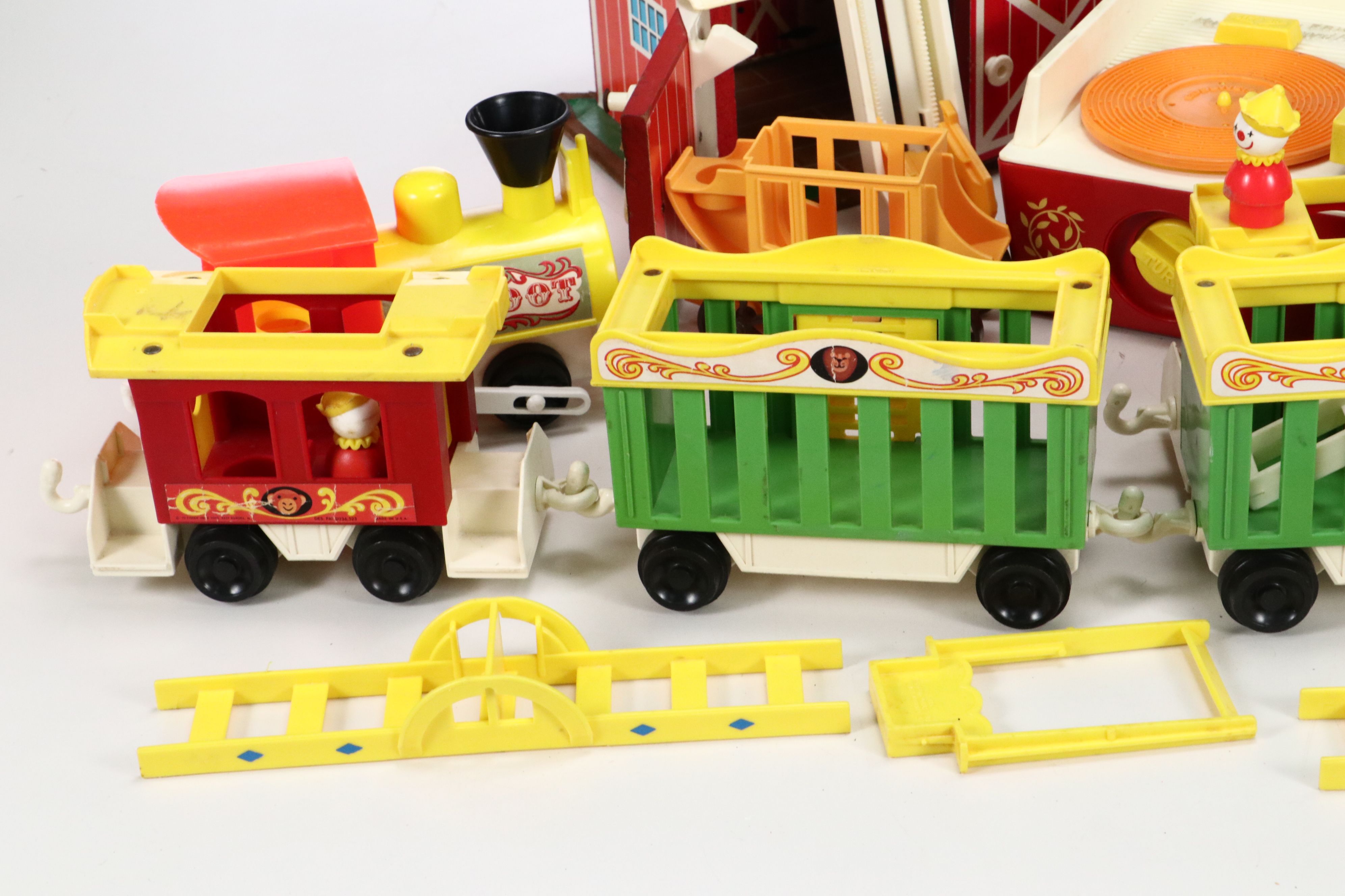 Vintage Fisher-Price Circus Set, Toddler Walker, and More Children's Toys