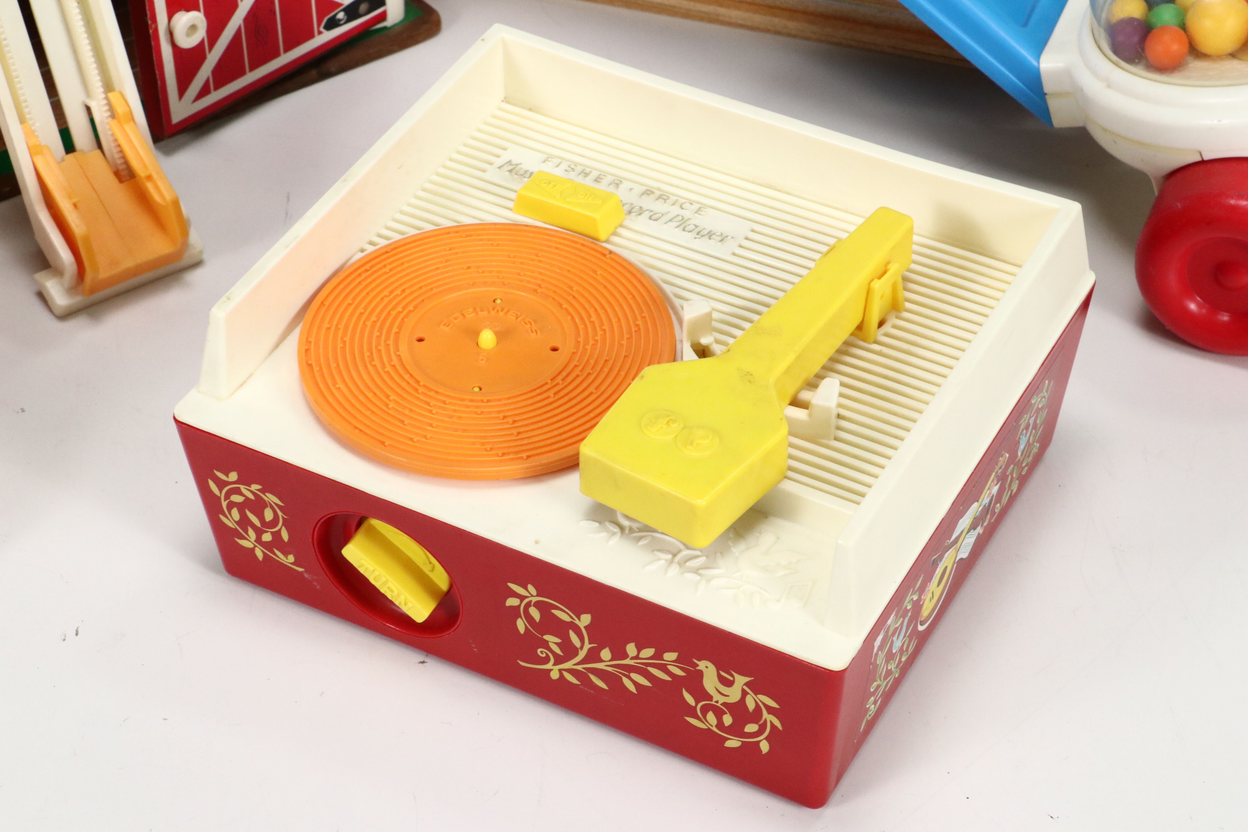 Vintage Fisher-Price Circus Set, Toddler Walker, and More Children's Toys