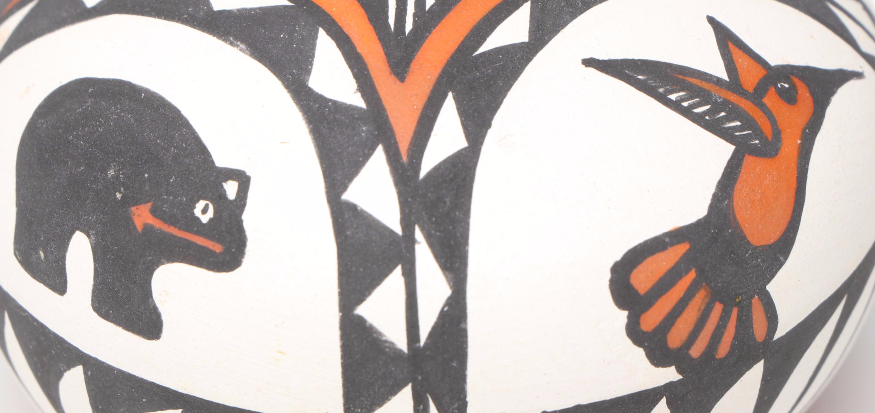 Acoma Pueblo Myron Patricio and M. Aragon Ceramic Seed Pots