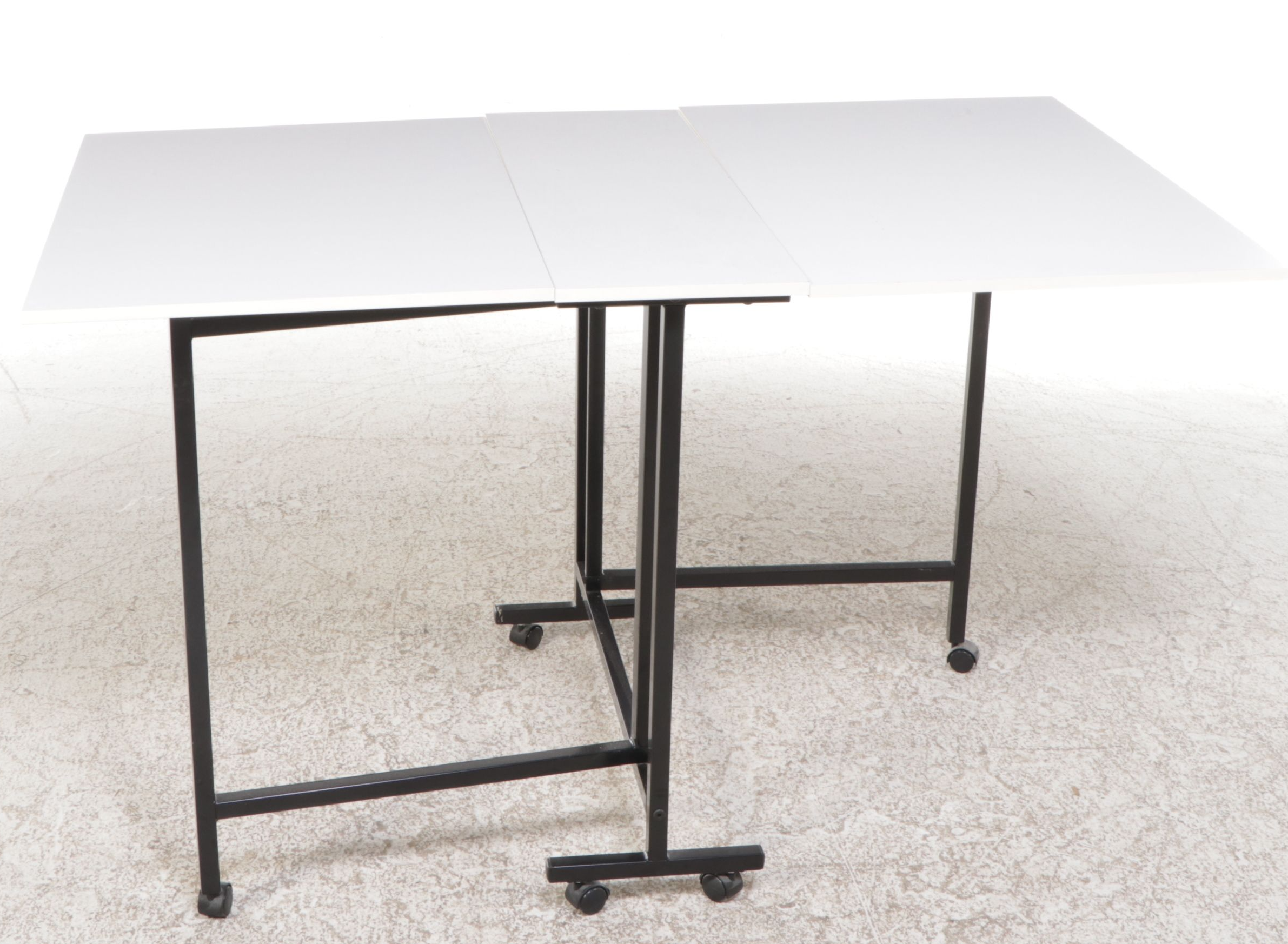 Contemporary Laminate Drop-Leaf Table