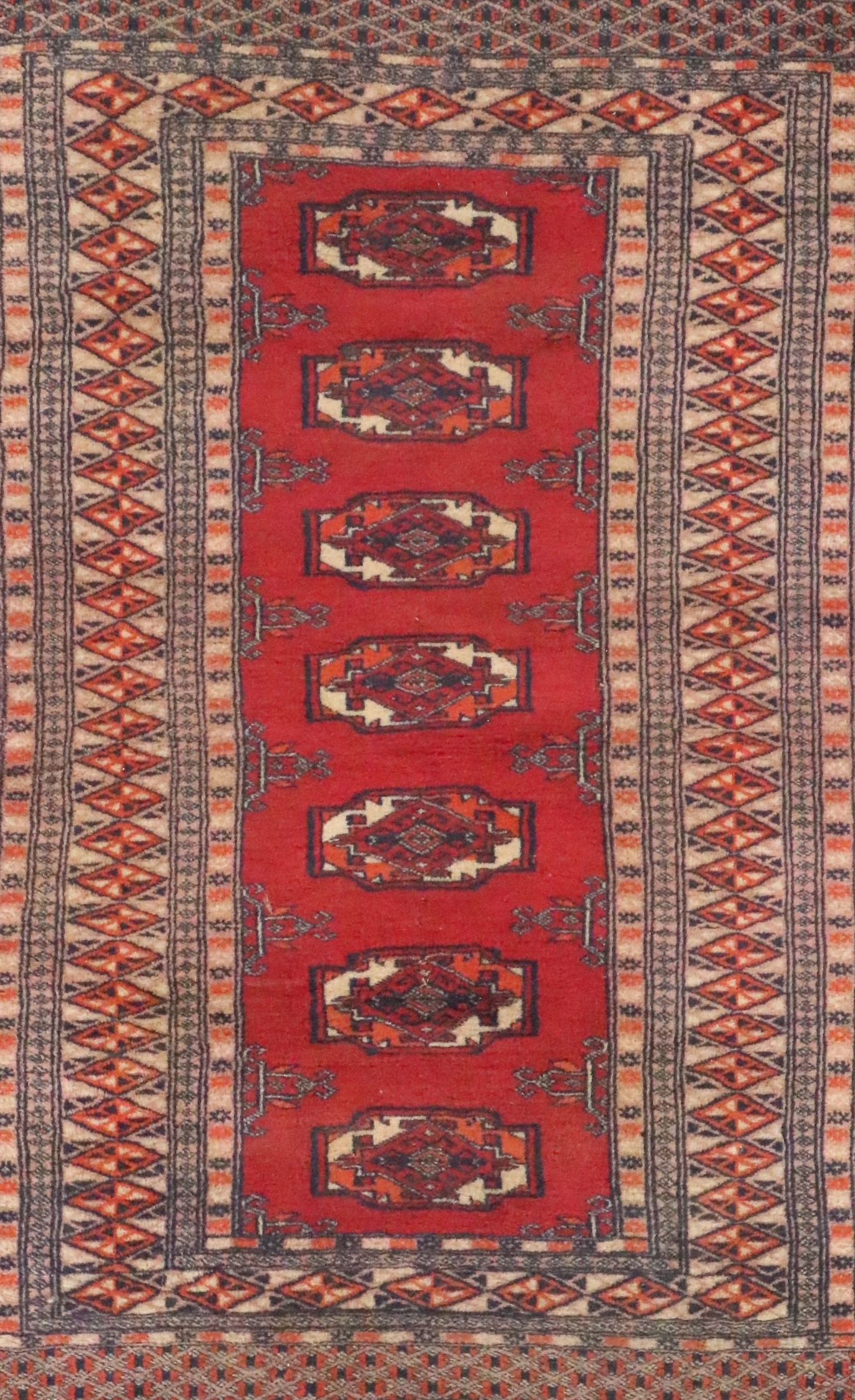 2'6 x 4'1 Hand-Knotted Turkish Milas Accent Rug