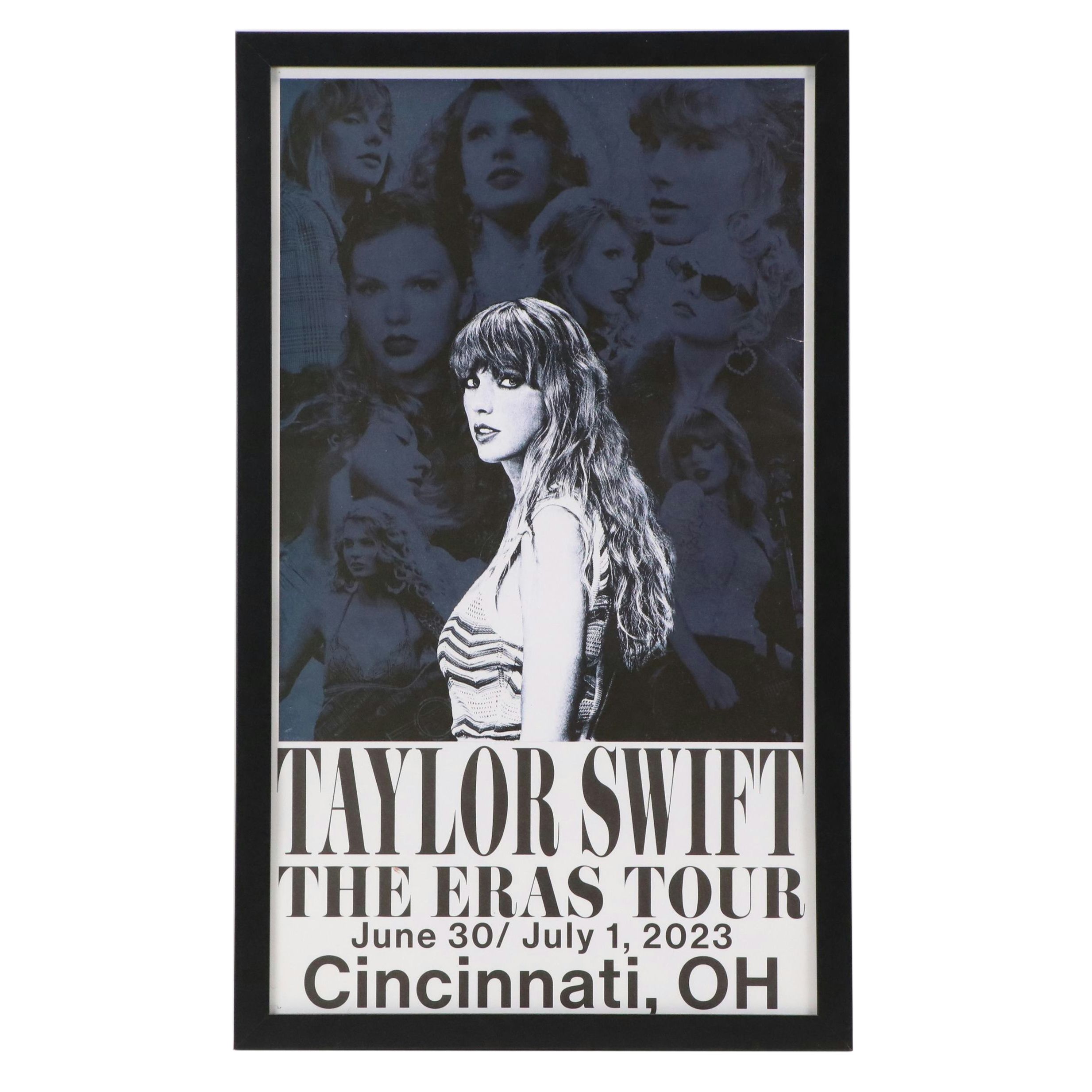 Taylor Swift The Eras Tour Offset Lithograph Concert Poster, 2023