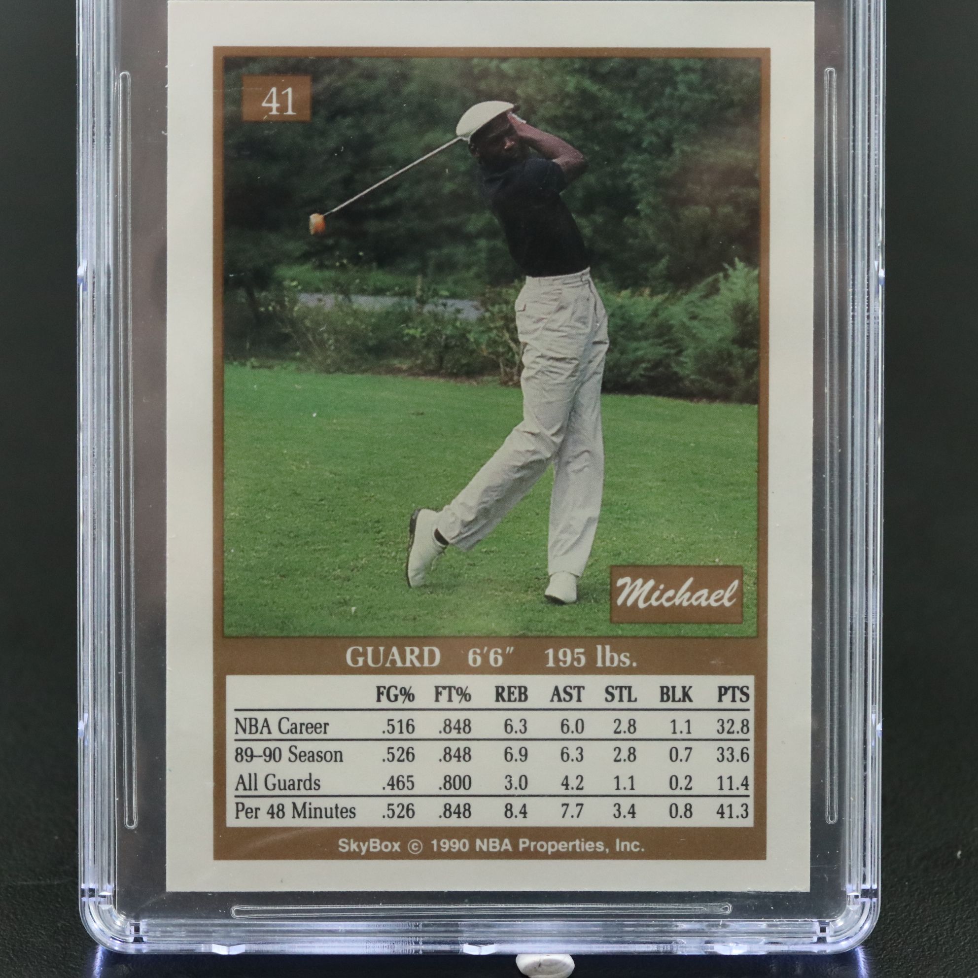 1990–91 Skybox Michael Jordan Chicago Bulls Basketball Card Graded CSG 9