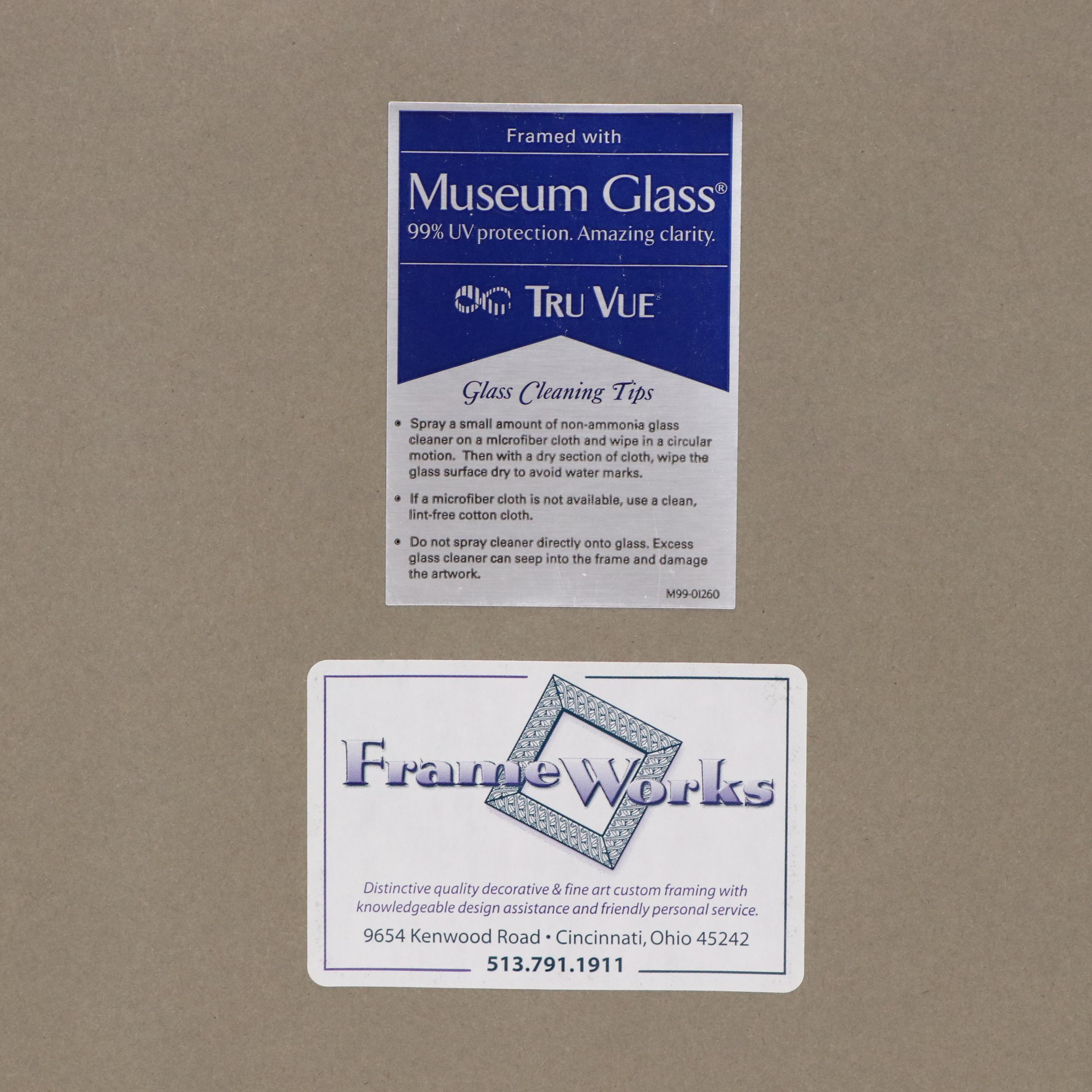 Kathleen Graf Needlepoint Panel "Cream Strawberry Fair" Design by Primavera