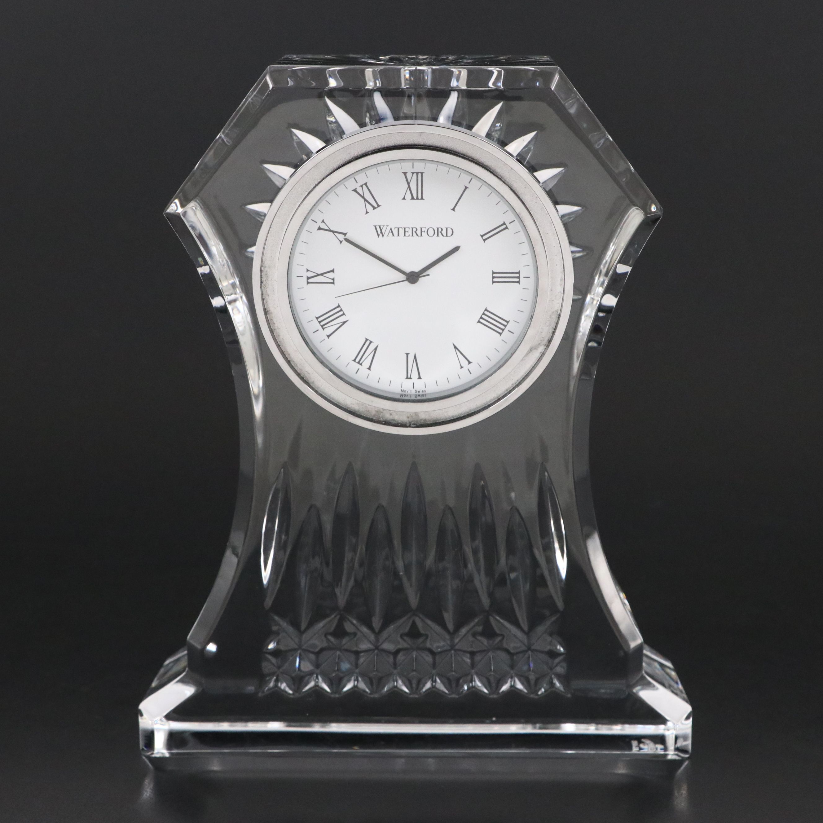 Waterford Crystal "Lismore" Quartz Clock
