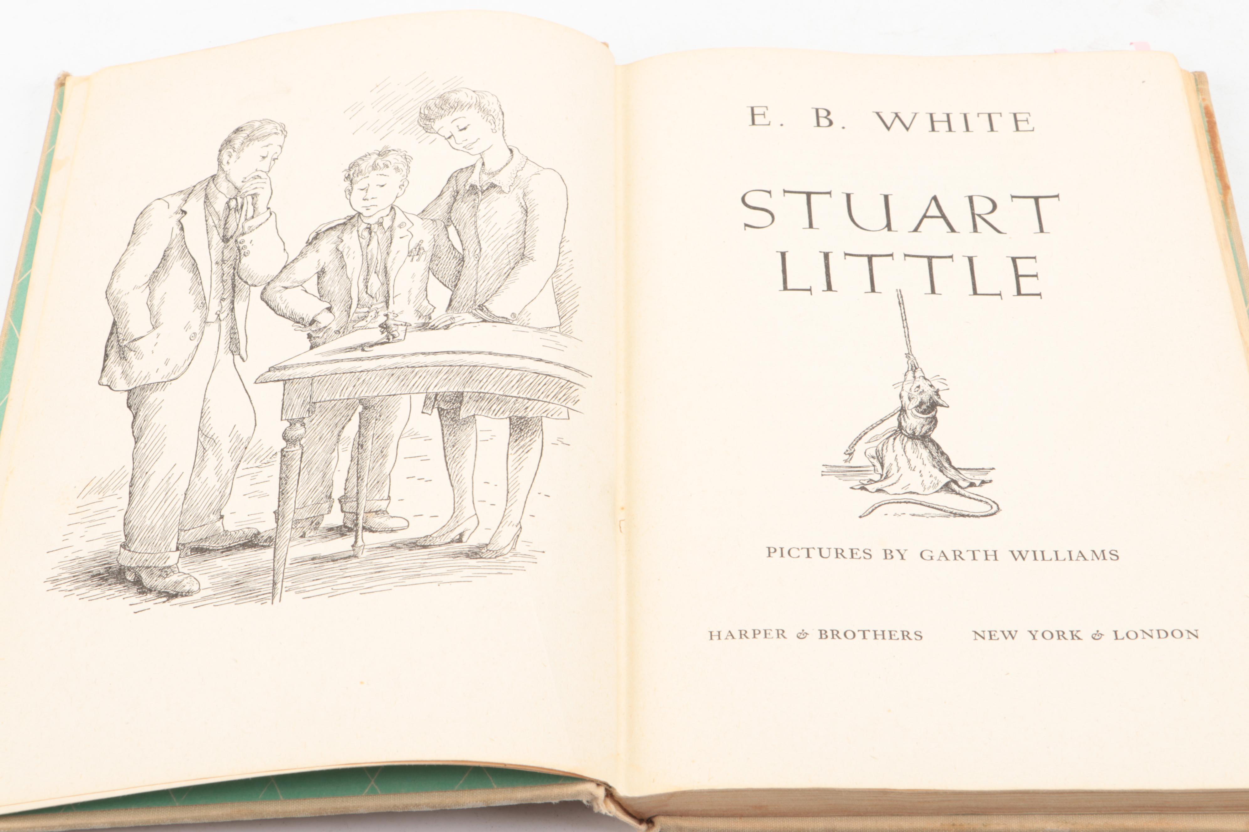 First Edition "Stuart Little" by E. B. White, 1945
