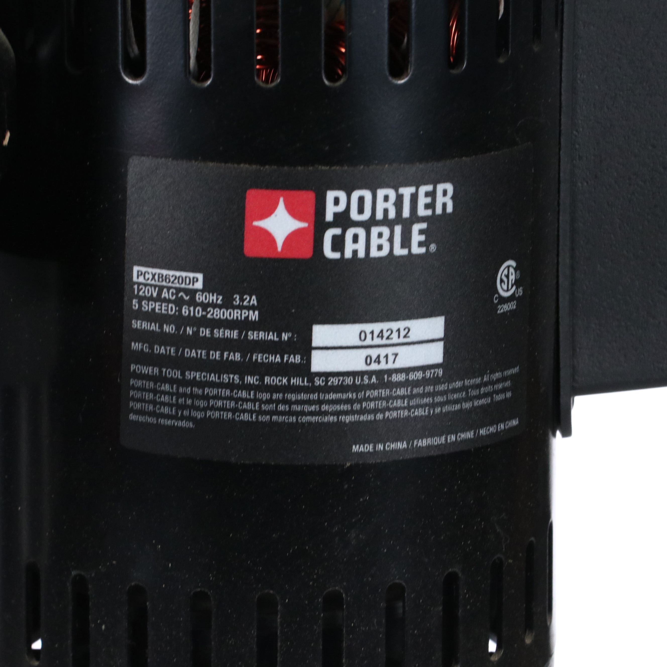 Porter-Cable Model 0417 Drill Press