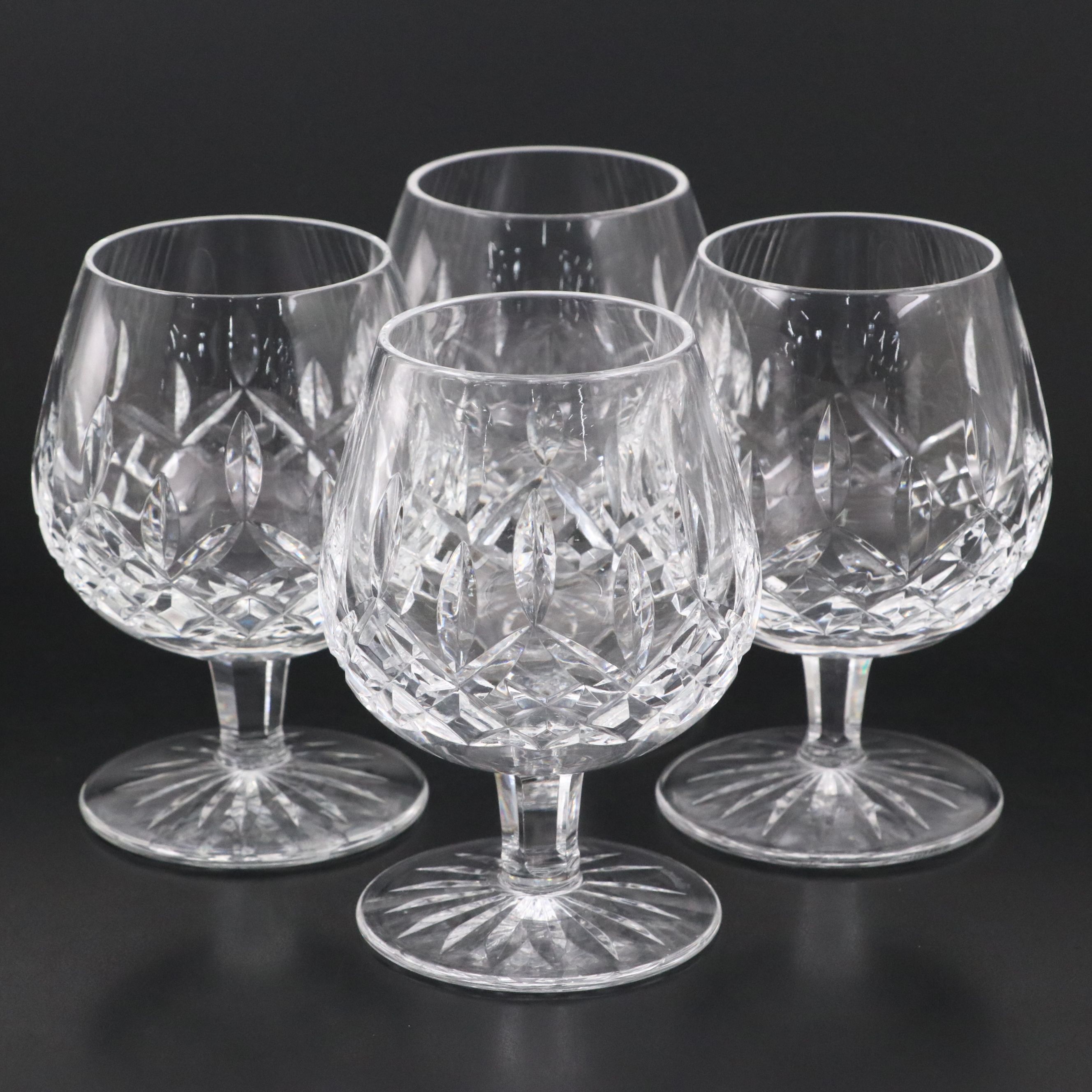 Waterford Crystal "Lismore" Brandy Glasses