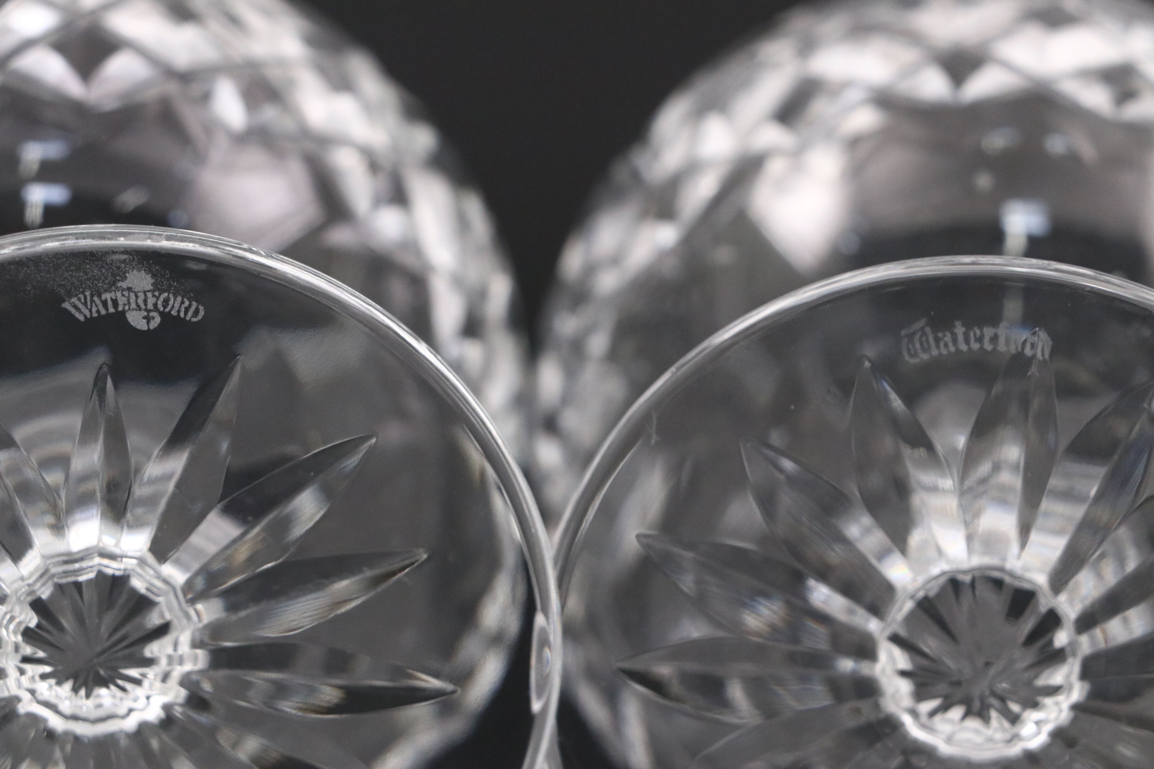 Waterford Crystal "Lismore" Brandy Glasses