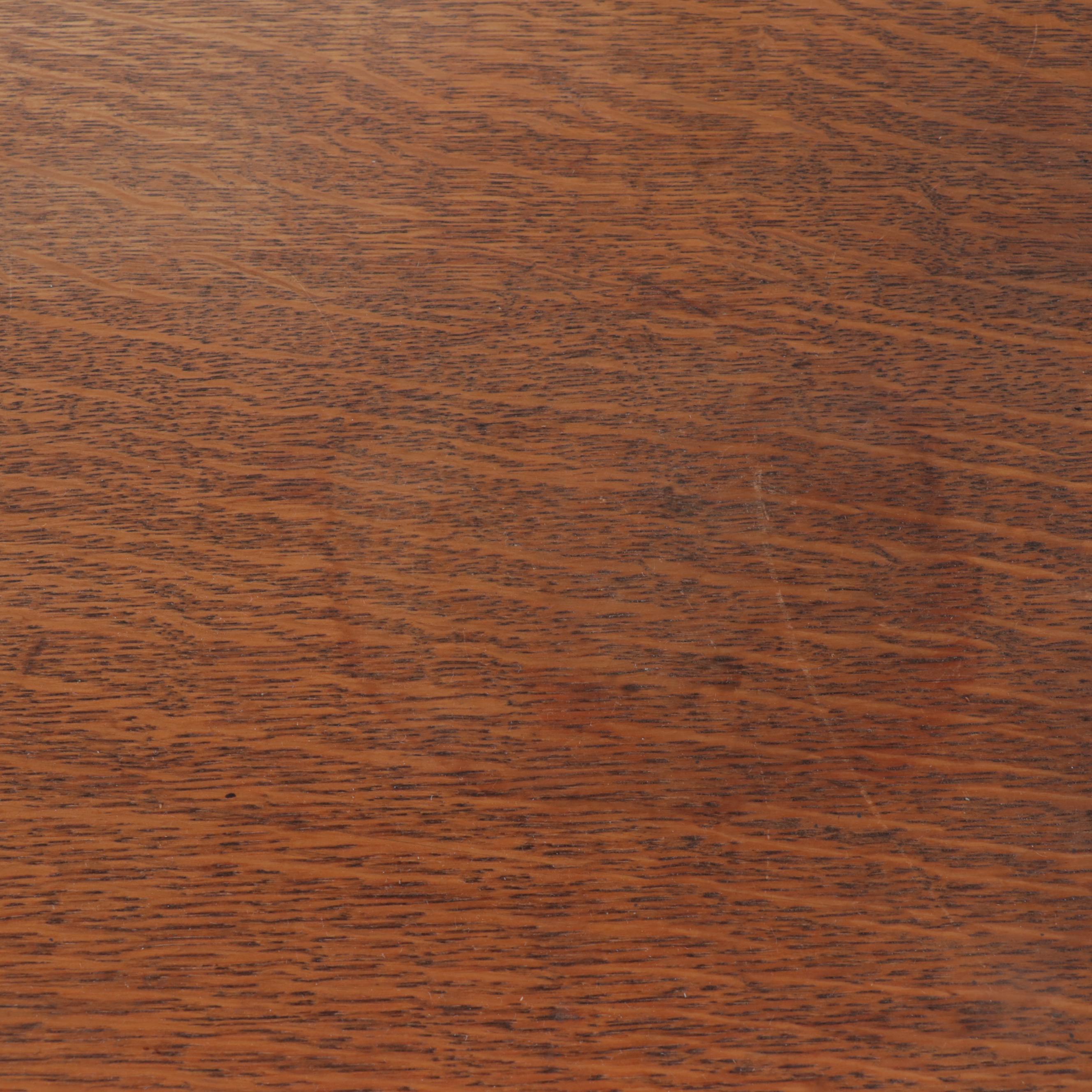 Davis and Nixon Victorian Serpentine Front Tiger Oak Dresser