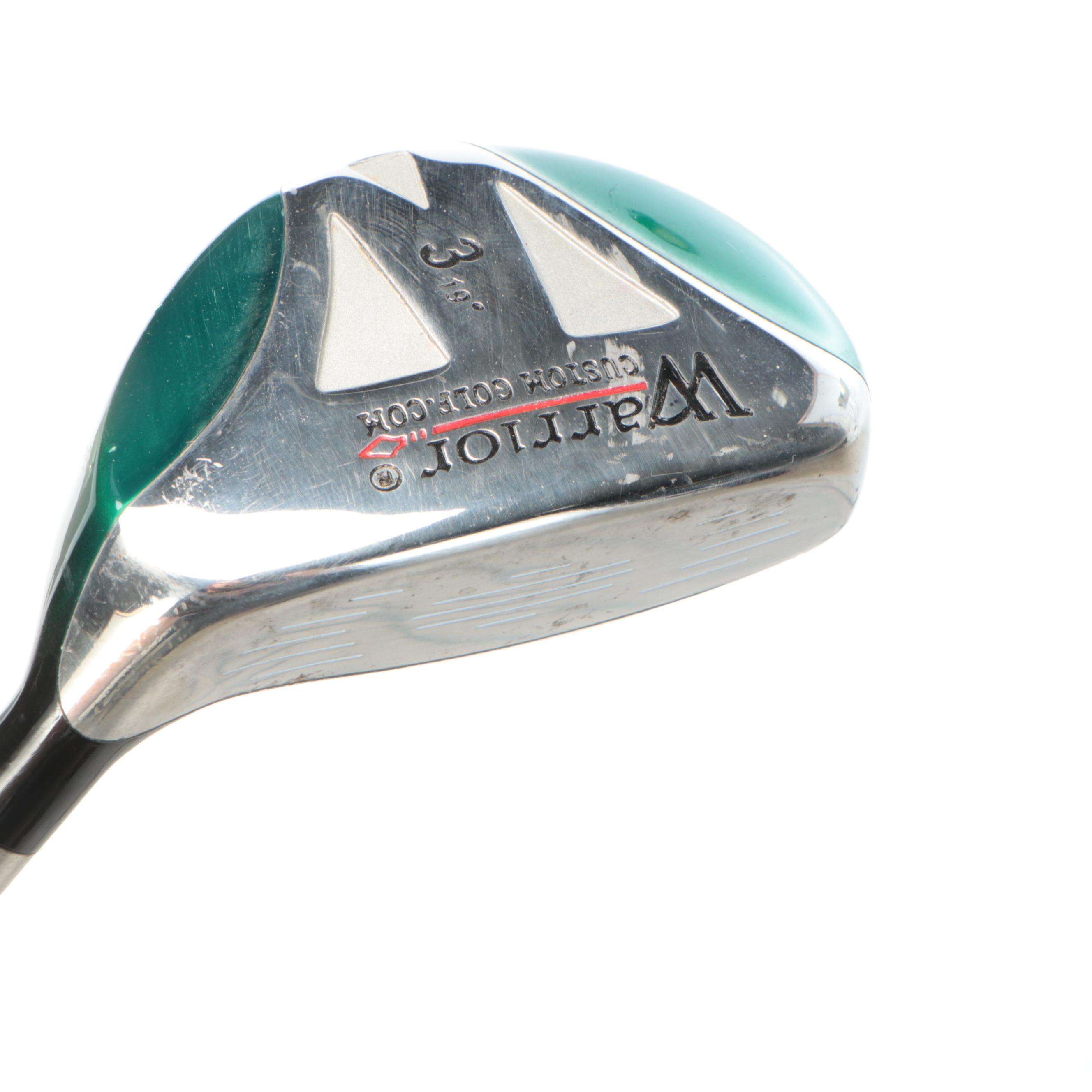 Nike SQ Golf Bag with Cleveland, Warrior, and Hibore Golf Clubs