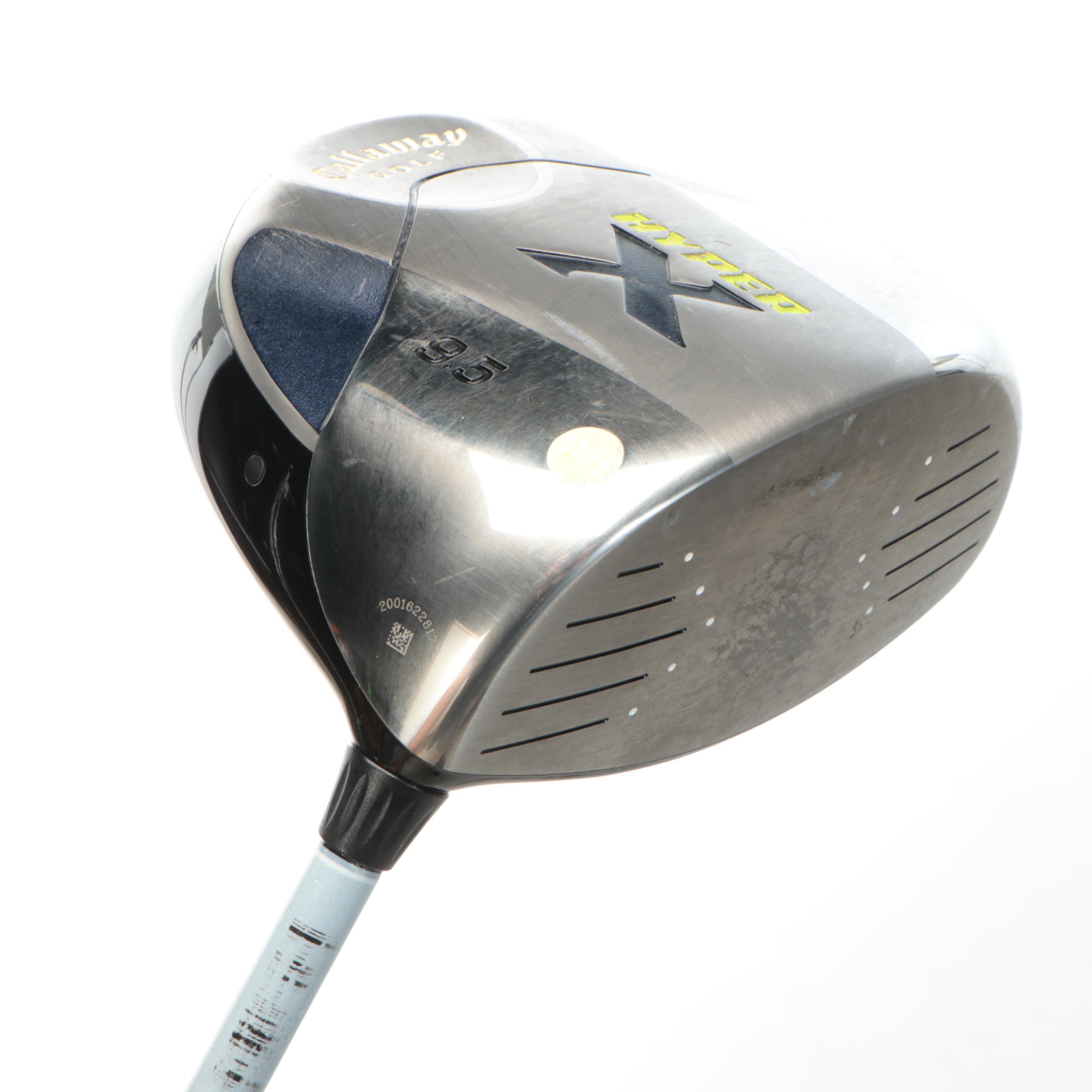 Nike SQ Golf Bag with Cleveland, Warrior, and Hibore Golf Clubs