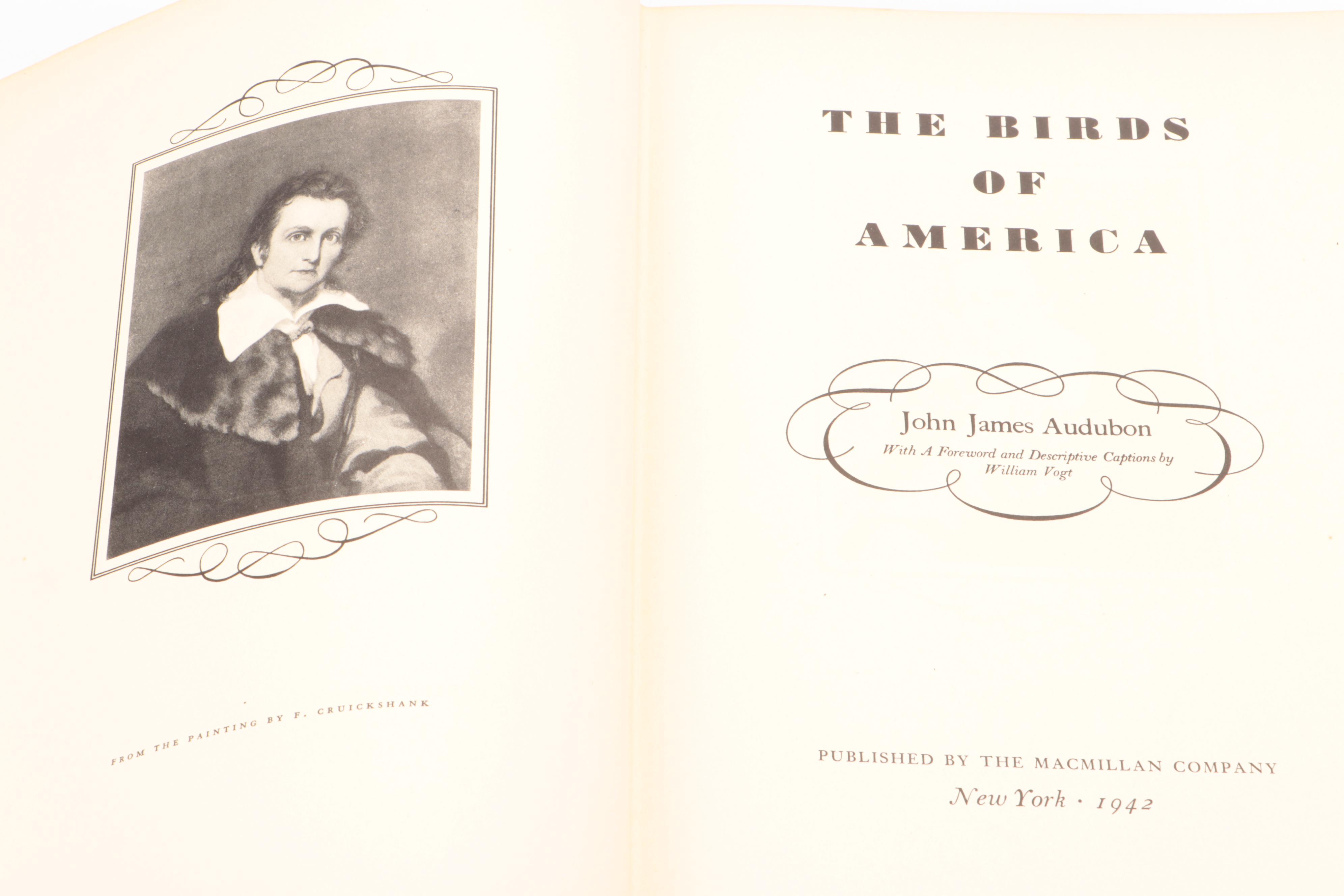 Third Printing "The Birds of America" by John James Audubon, 1942