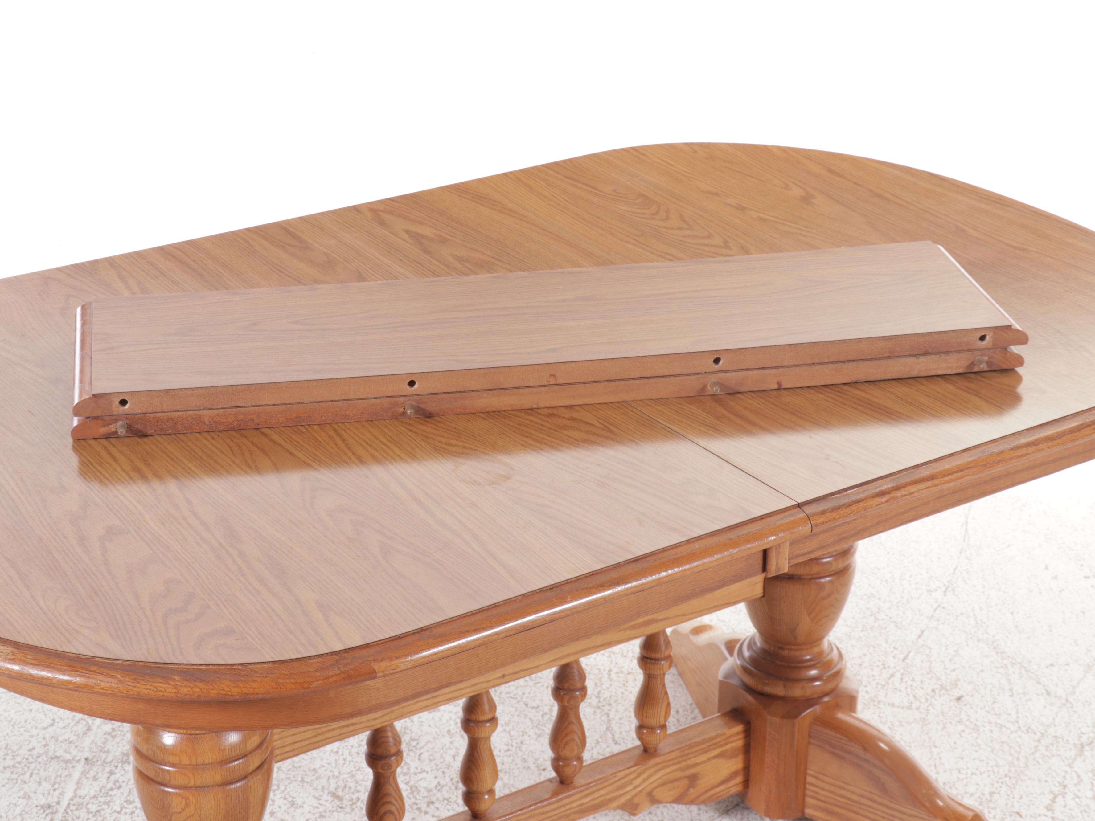 Virginia House Oak Five-Piece Dining Set