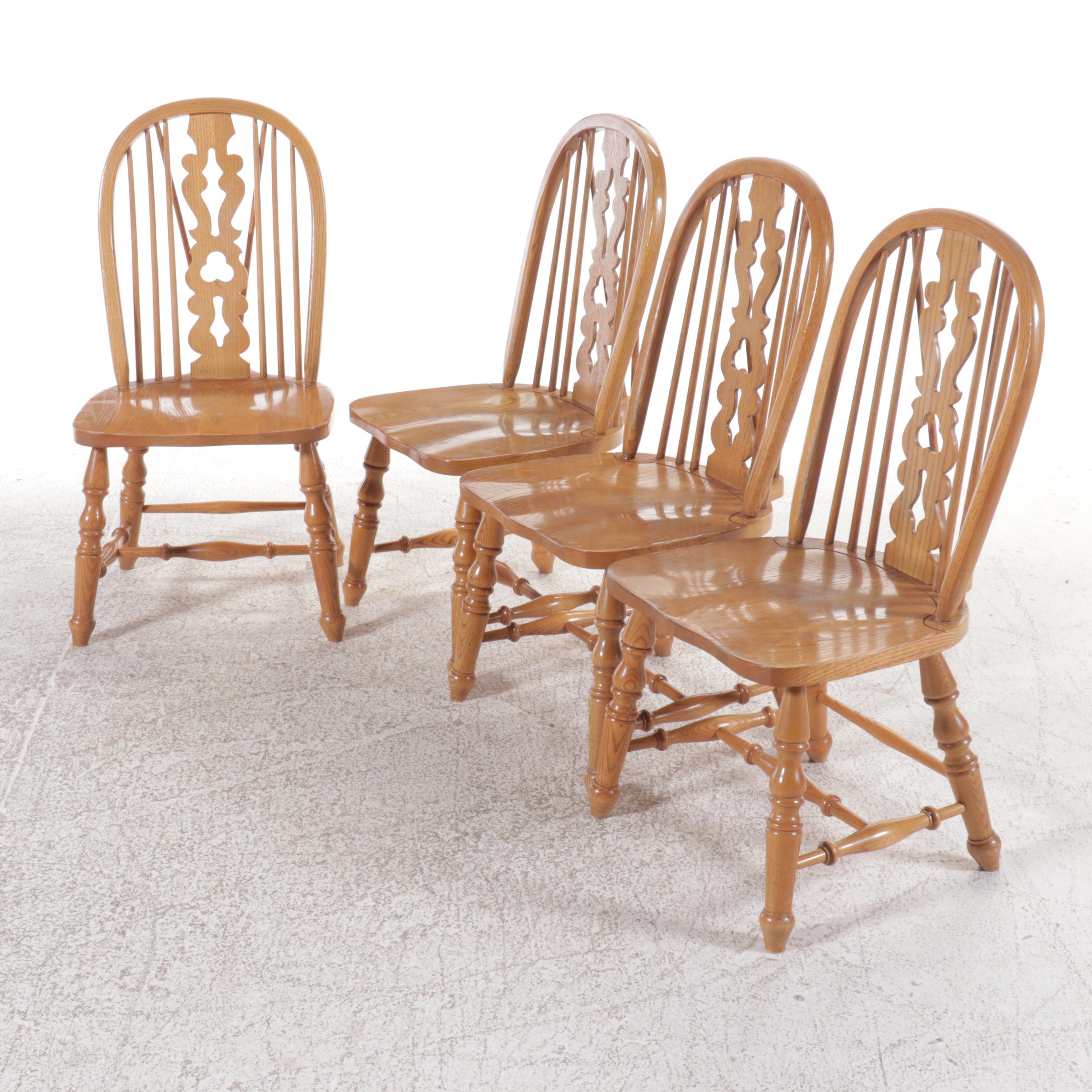 Virginia House Oak Five-Piece Dining Set