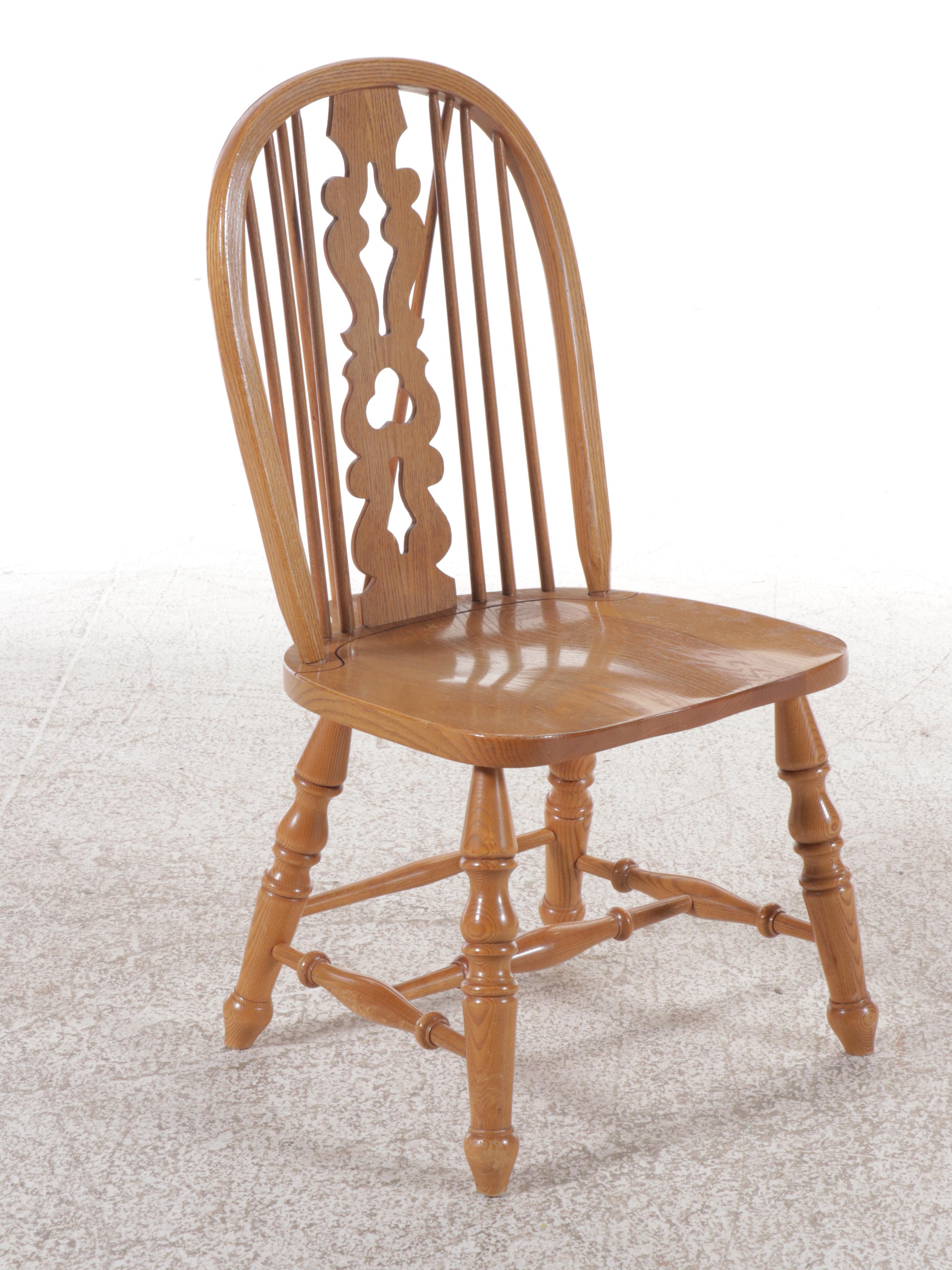 Virginia House Oak Five-Piece Dining Set