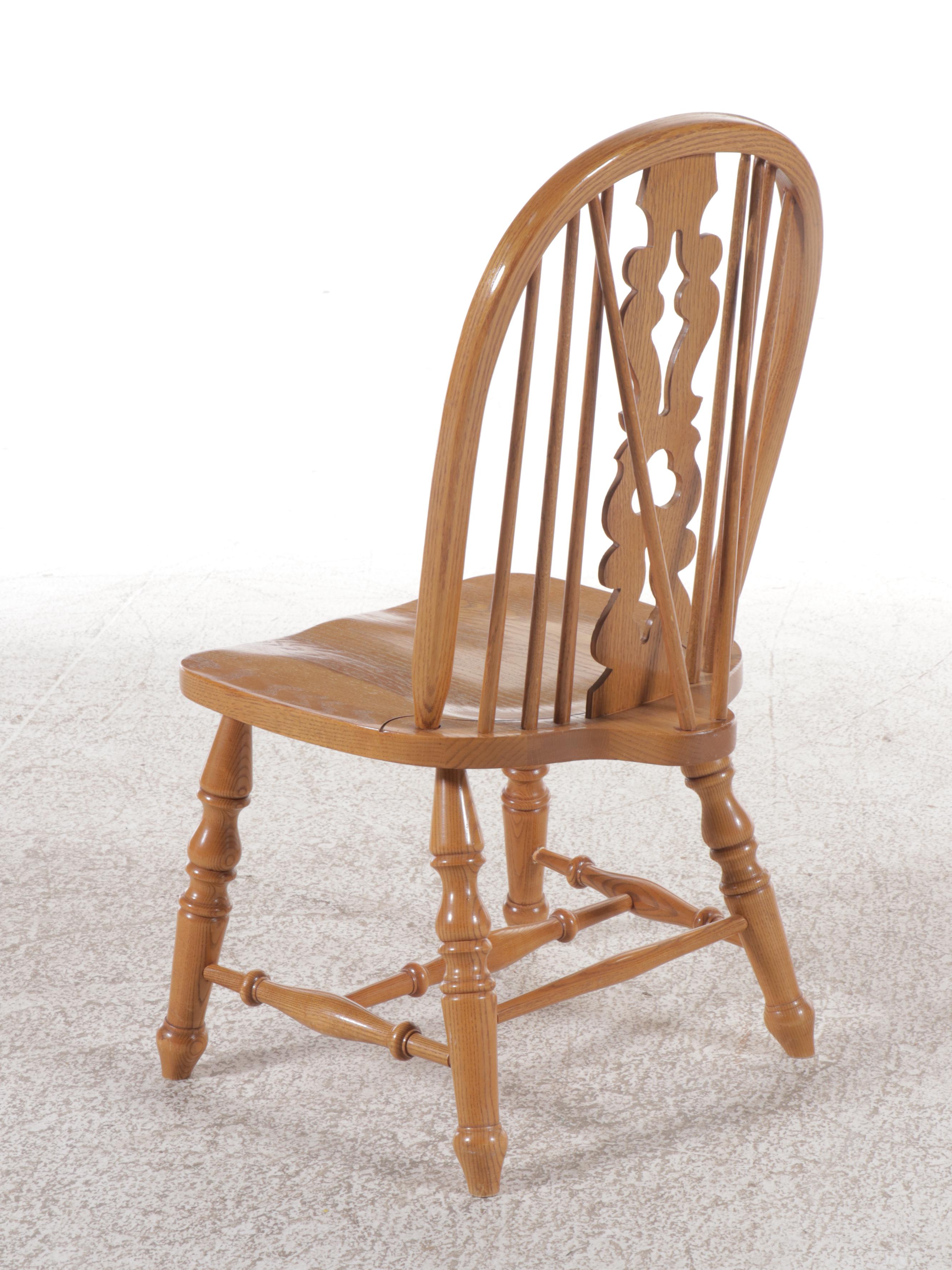 Virginia House Oak Five-Piece Dining Set