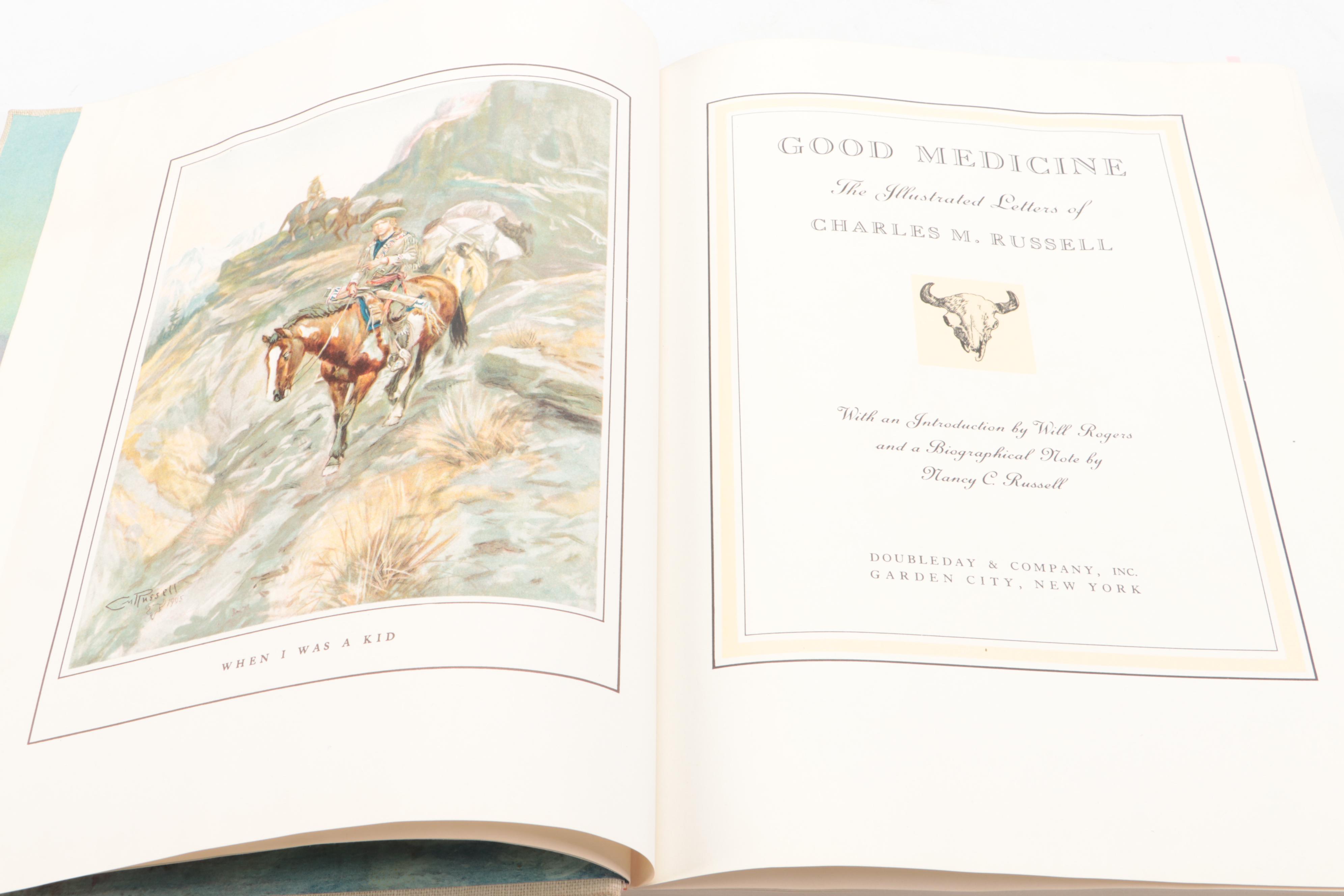 First Printing "Good Medicine: The Illustrated Letters of Charles M. Russell"