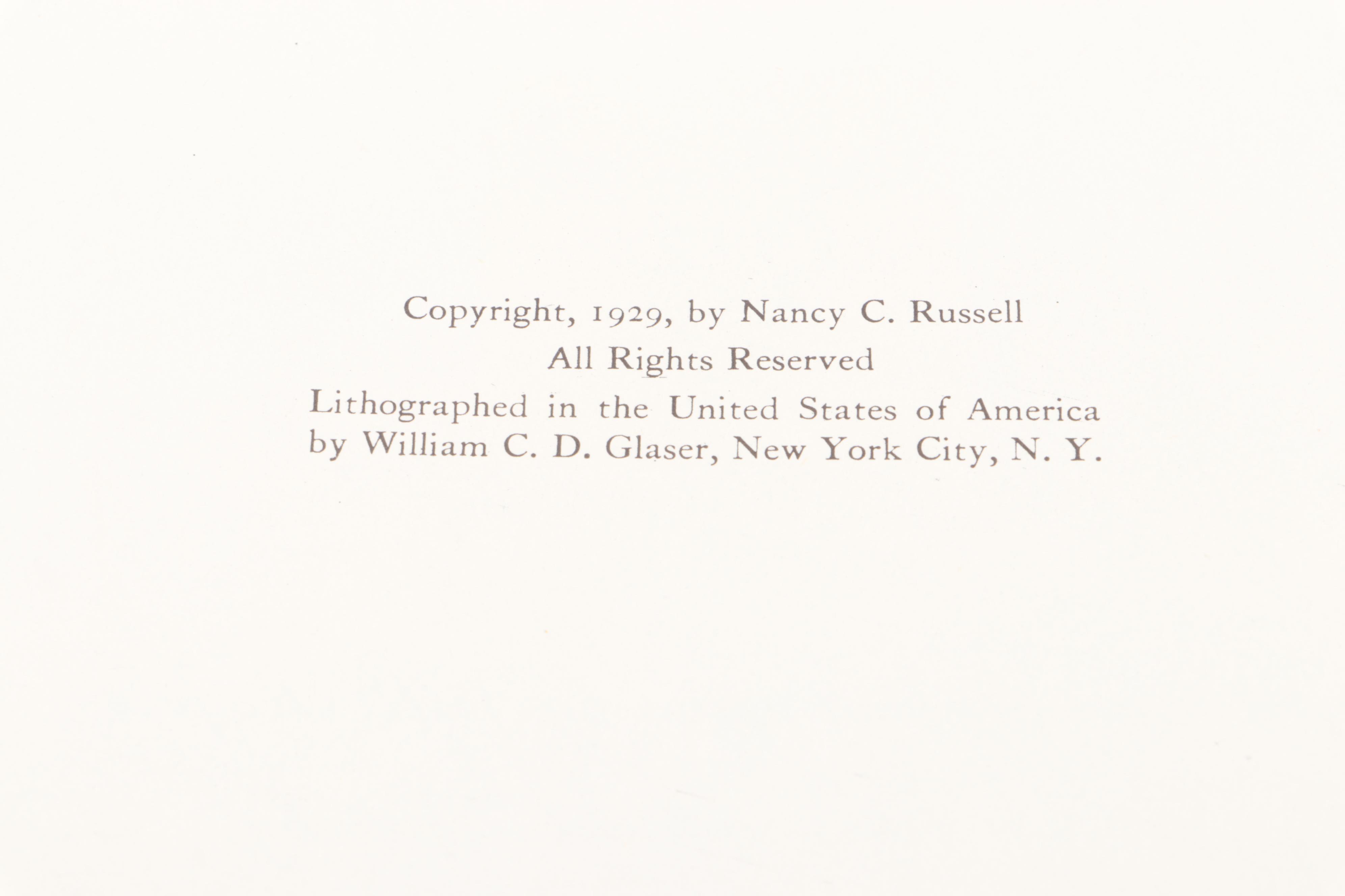 First Printing "Good Medicine: The Illustrated Letters of Charles M. Russell"