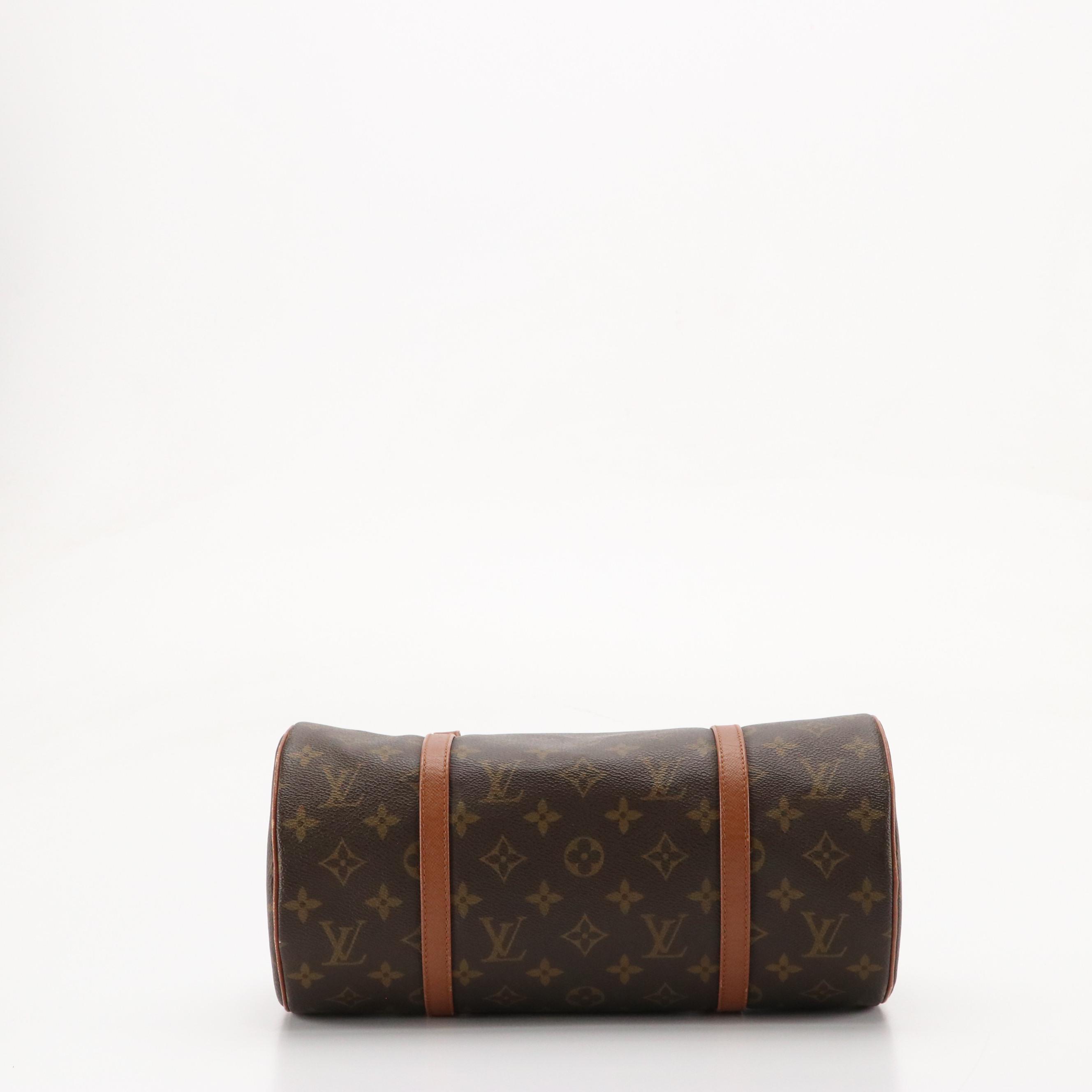 Louis Vuitton Papillon Shoulder Bag in Monogram Canvas and Leather