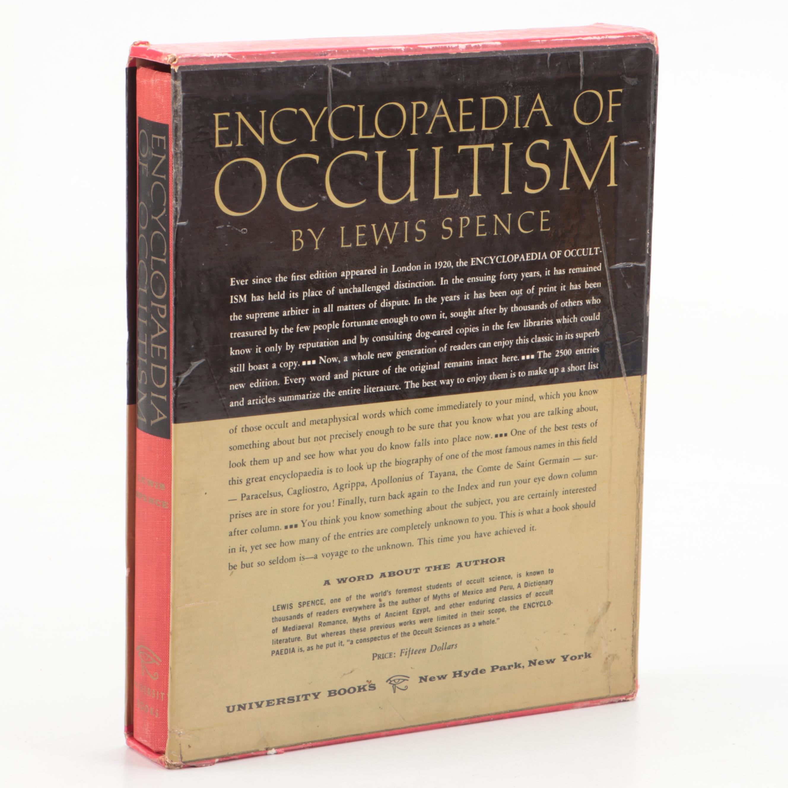 Illustrated "An Encyclopaedia of Occultism" by Lewis Spence, 1960