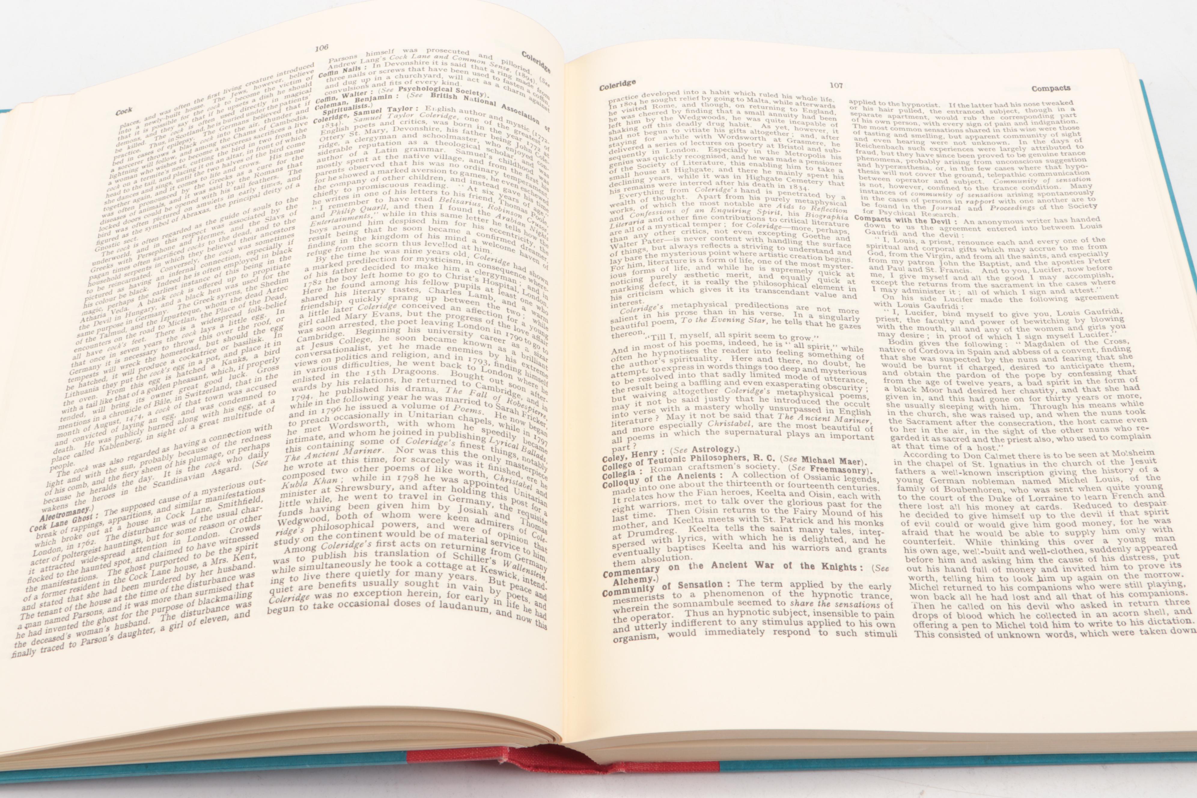 Illustrated "An Encyclopaedia of Occultism" by Lewis Spence, 1960