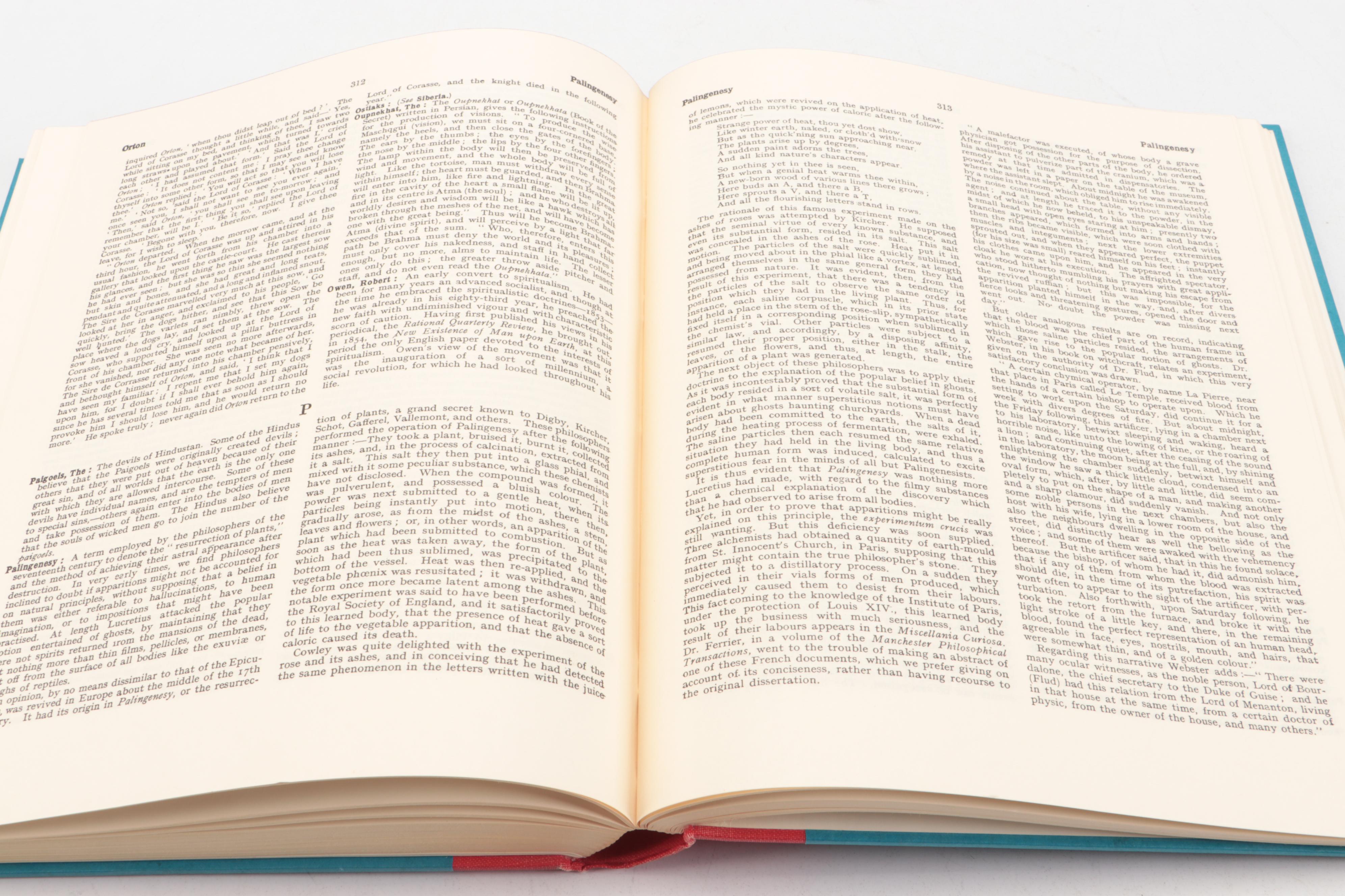 Illustrated "An Encyclopaedia of Occultism" by Lewis Spence, 1960