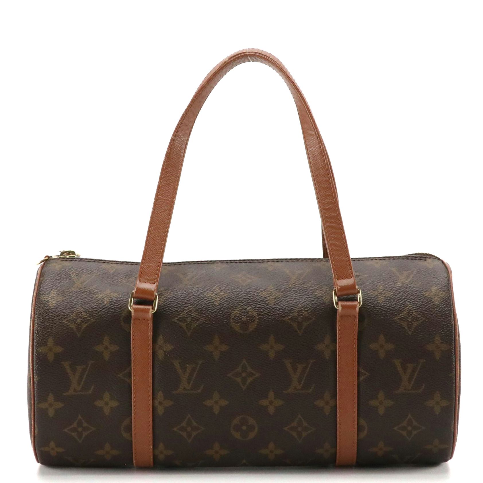 Louis Vuitton Papillon Shoulder Bag in Monogram Canvas and Leather