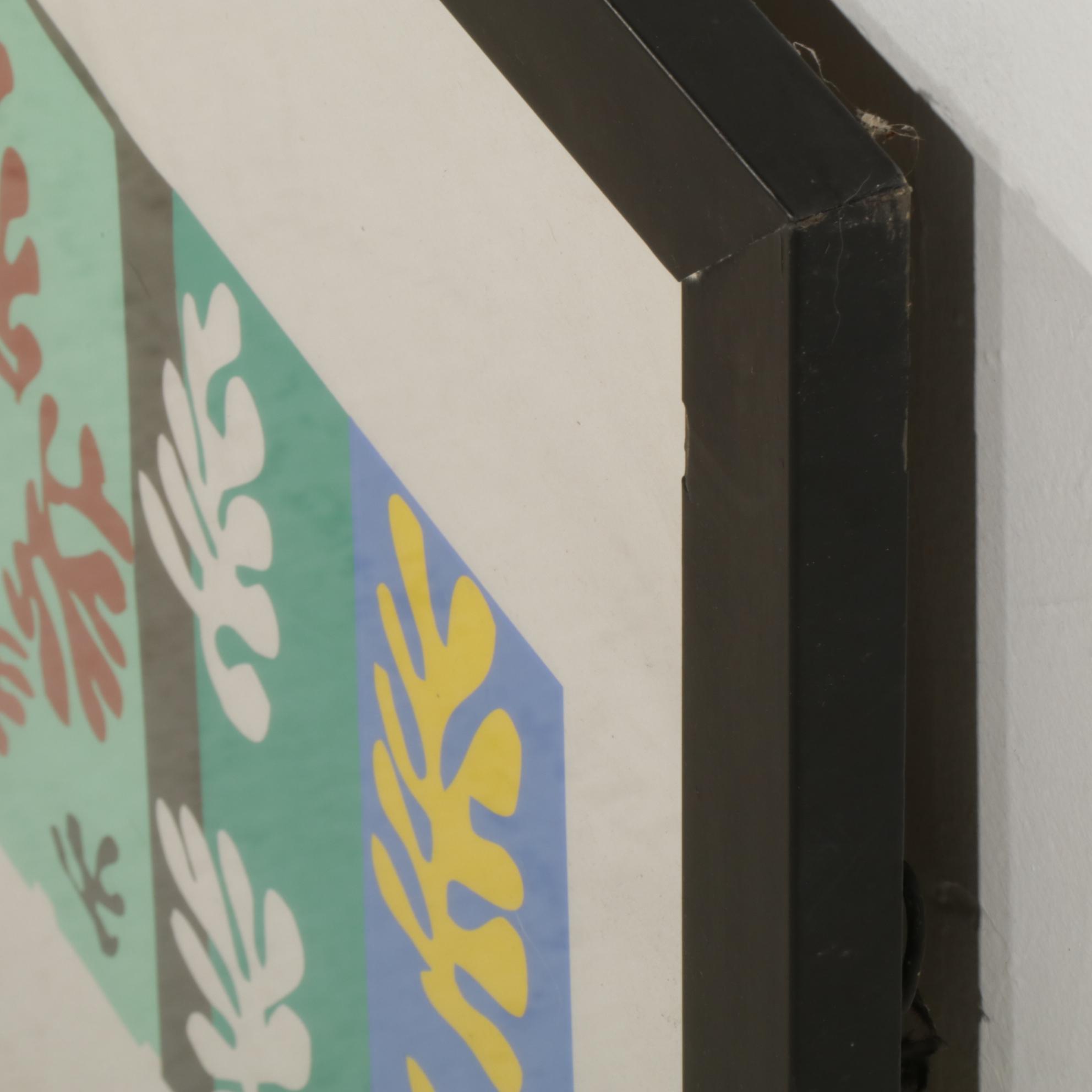 Henri Matisse Large-Scale Serigraph "Les Velours," 1947