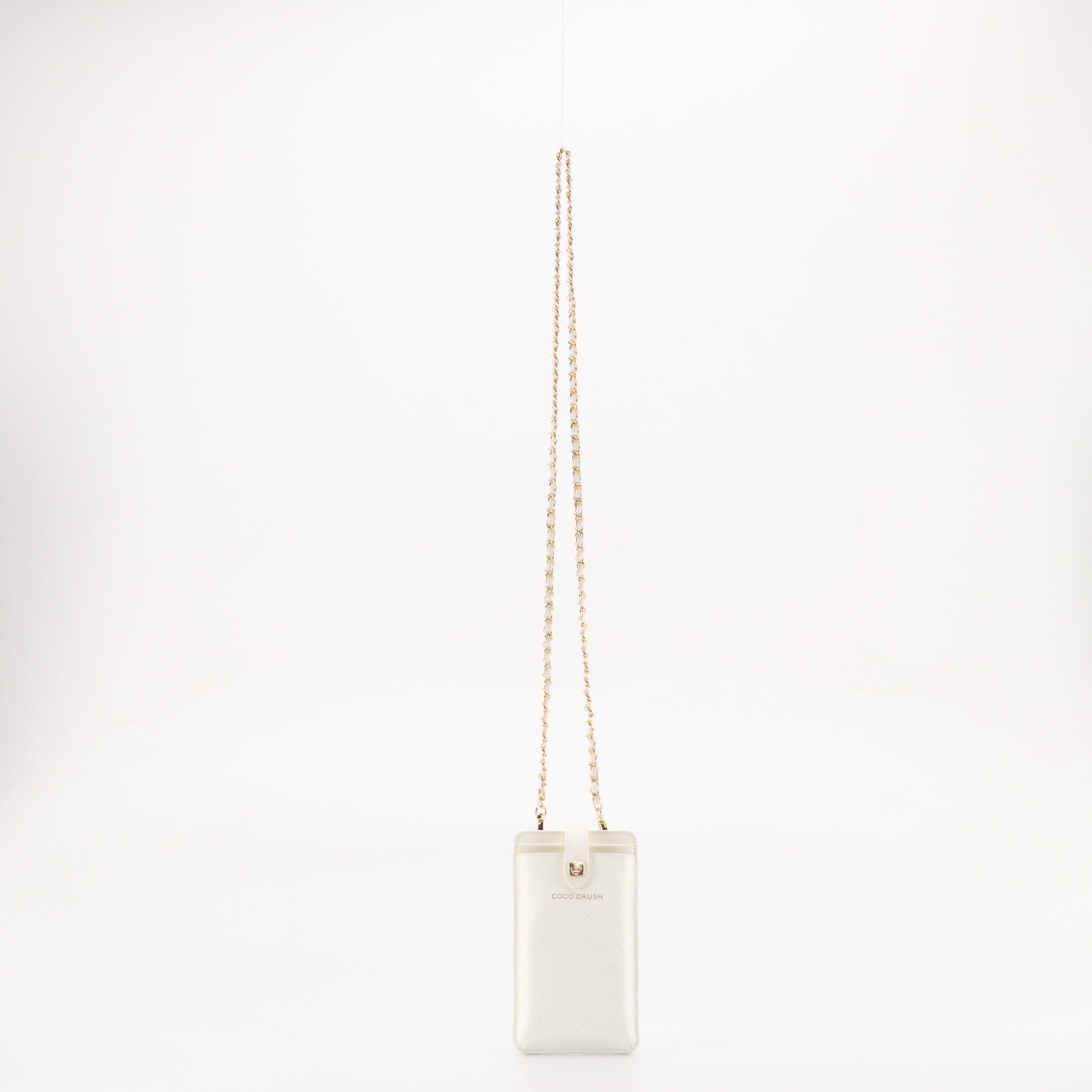 Chanel Joaillerie Coco Crush Promotional Crossbody Phone Wallet on Chain in Box