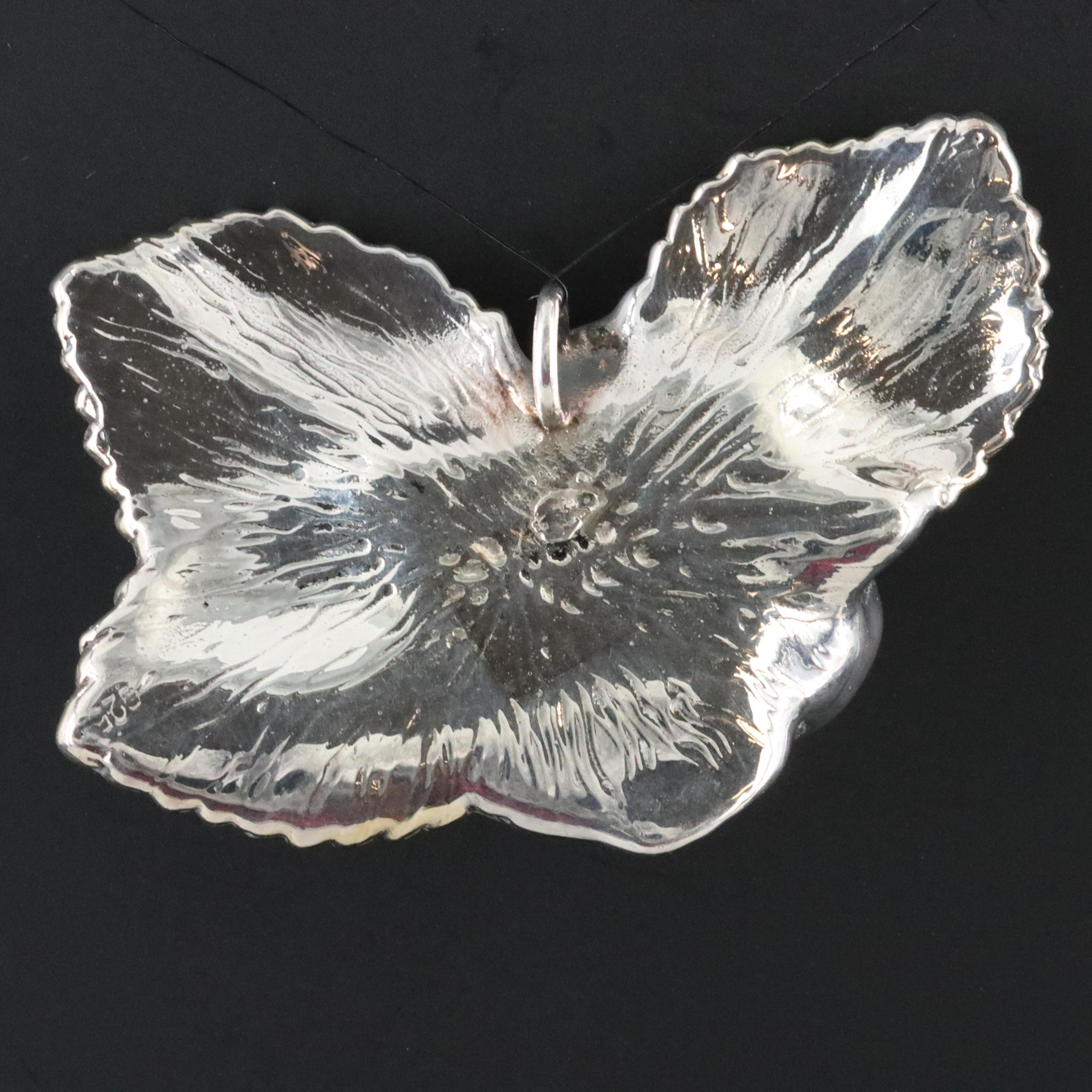 Electroformed Two-Tone Rose Pendant