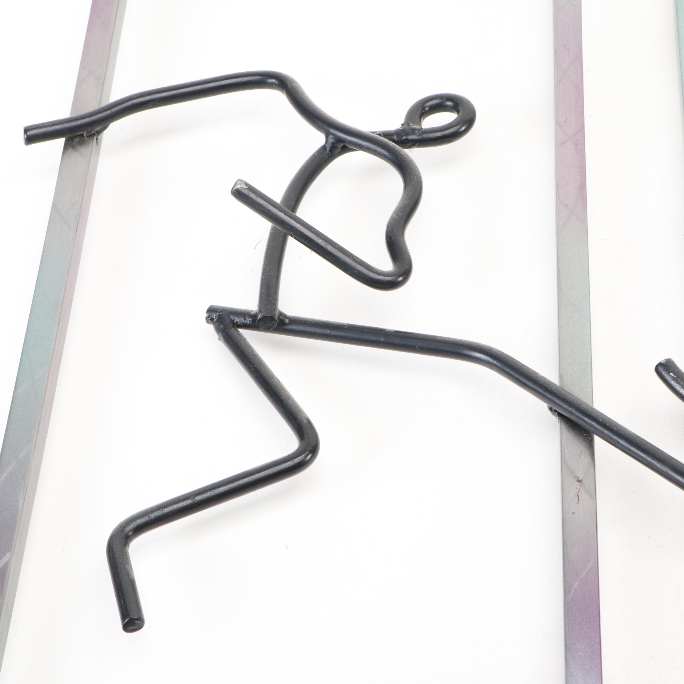 Artisan House "Pantomime" Three-Part Wall Sculpture