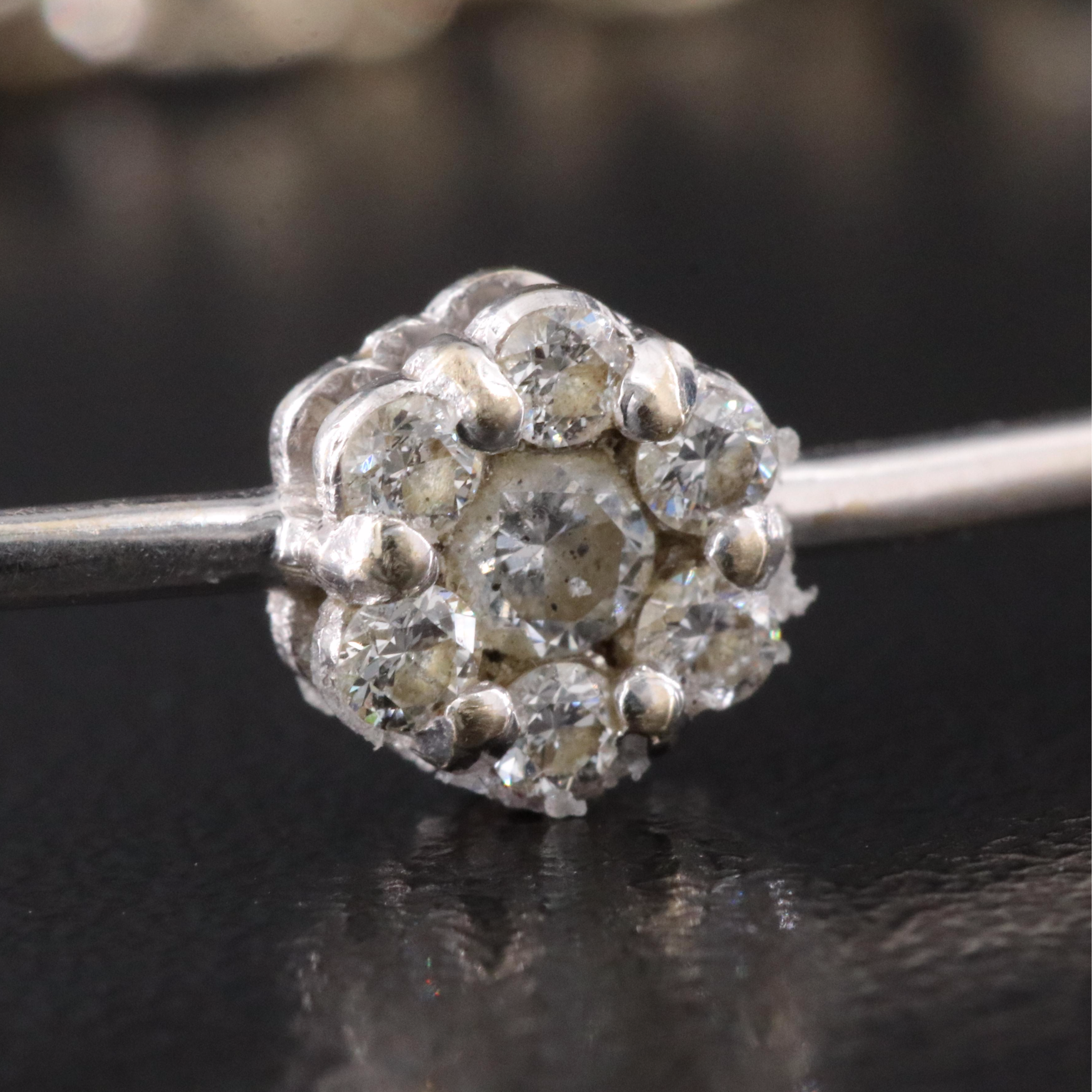 18K 0.26 CTW Diamond Bangle