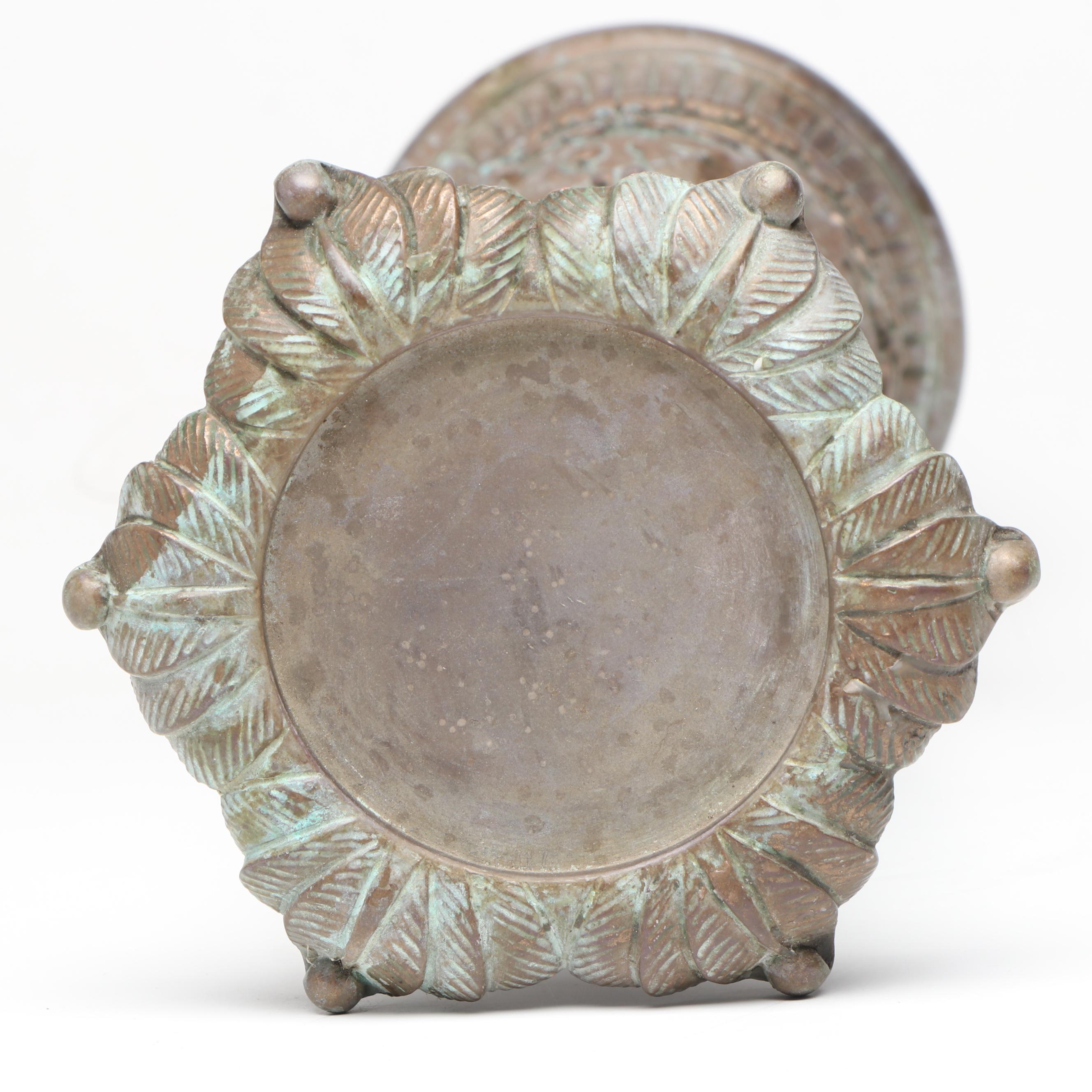 Resin Pillar Candle Holder