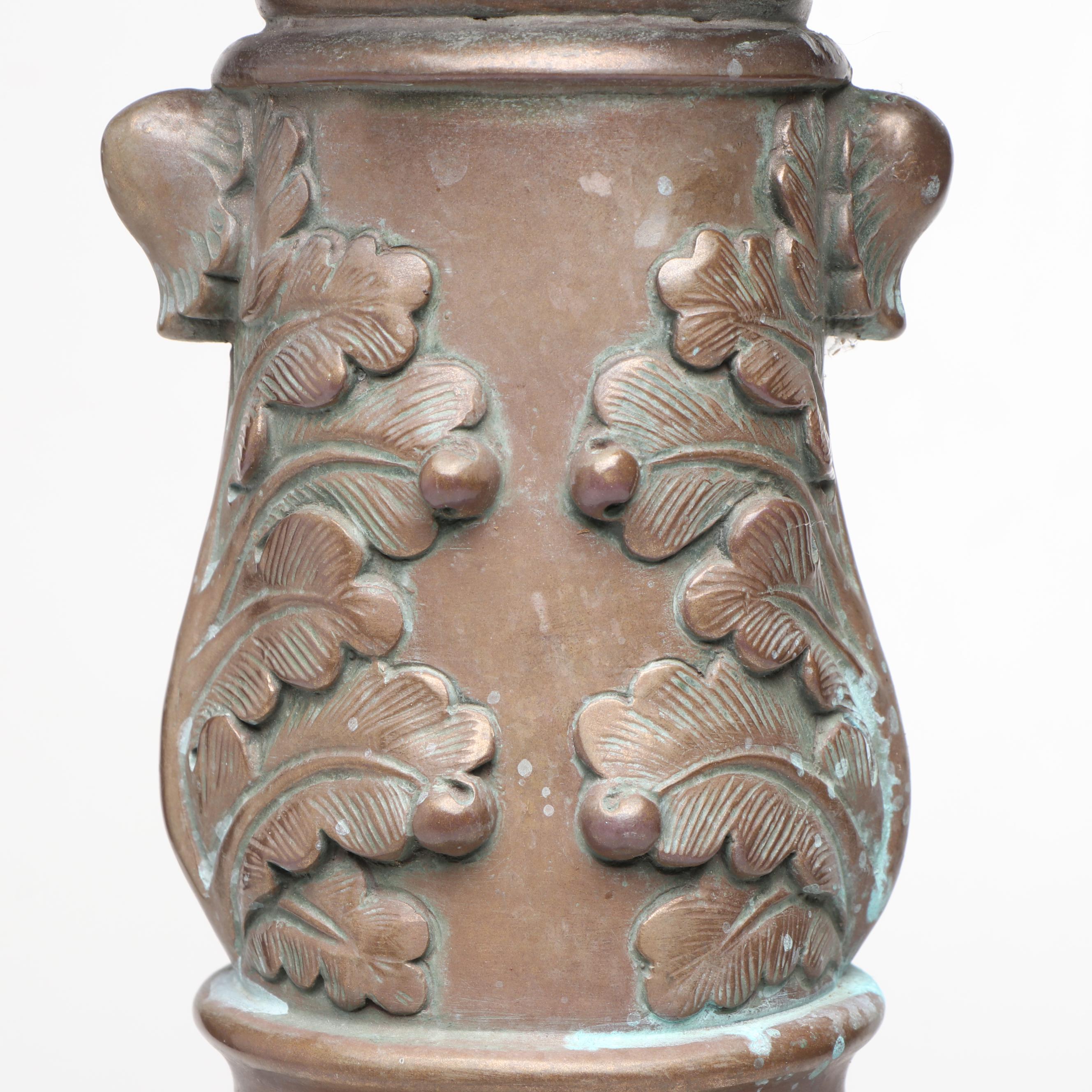 Resin Pillar Candle Holder