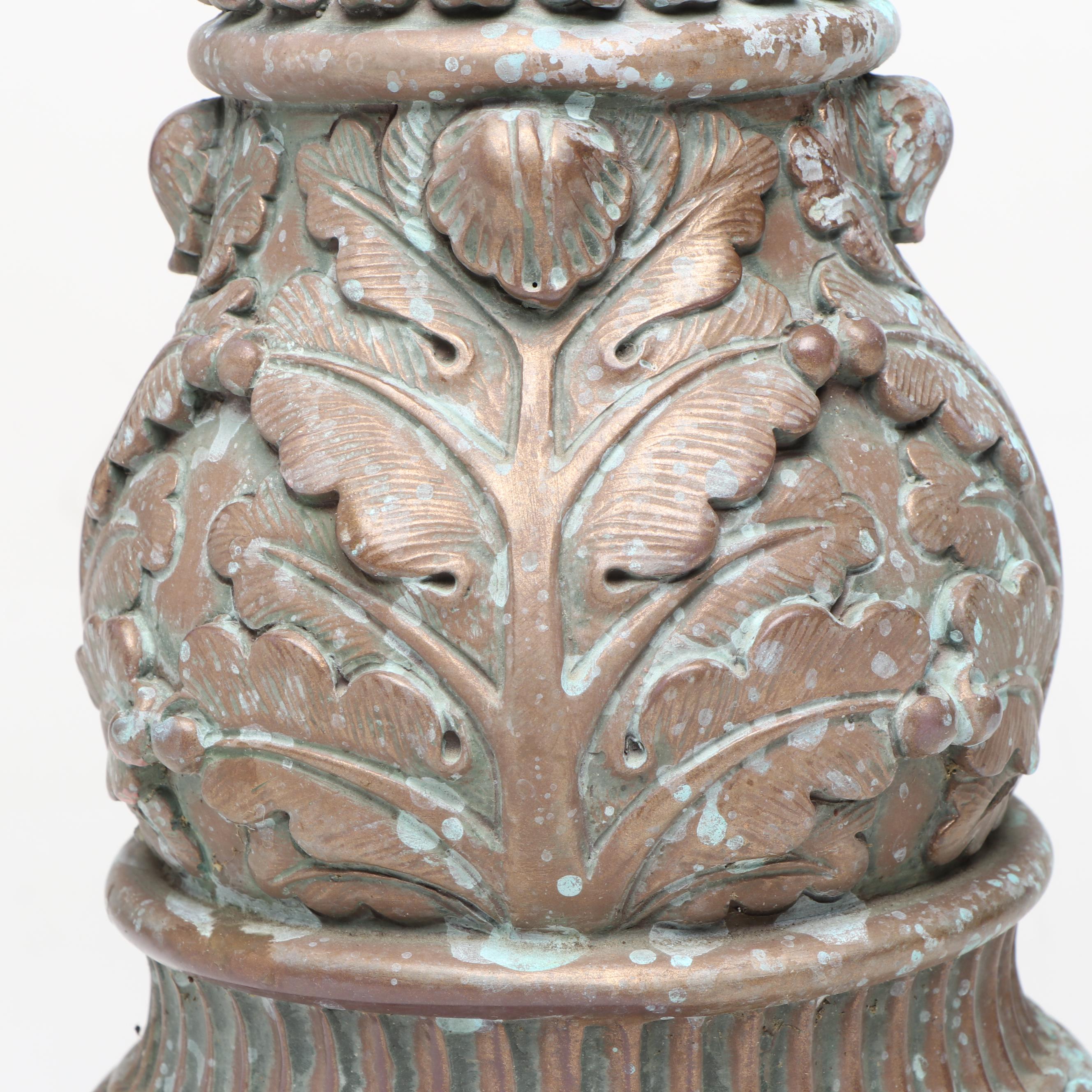 Resin Pillar Candle Holder