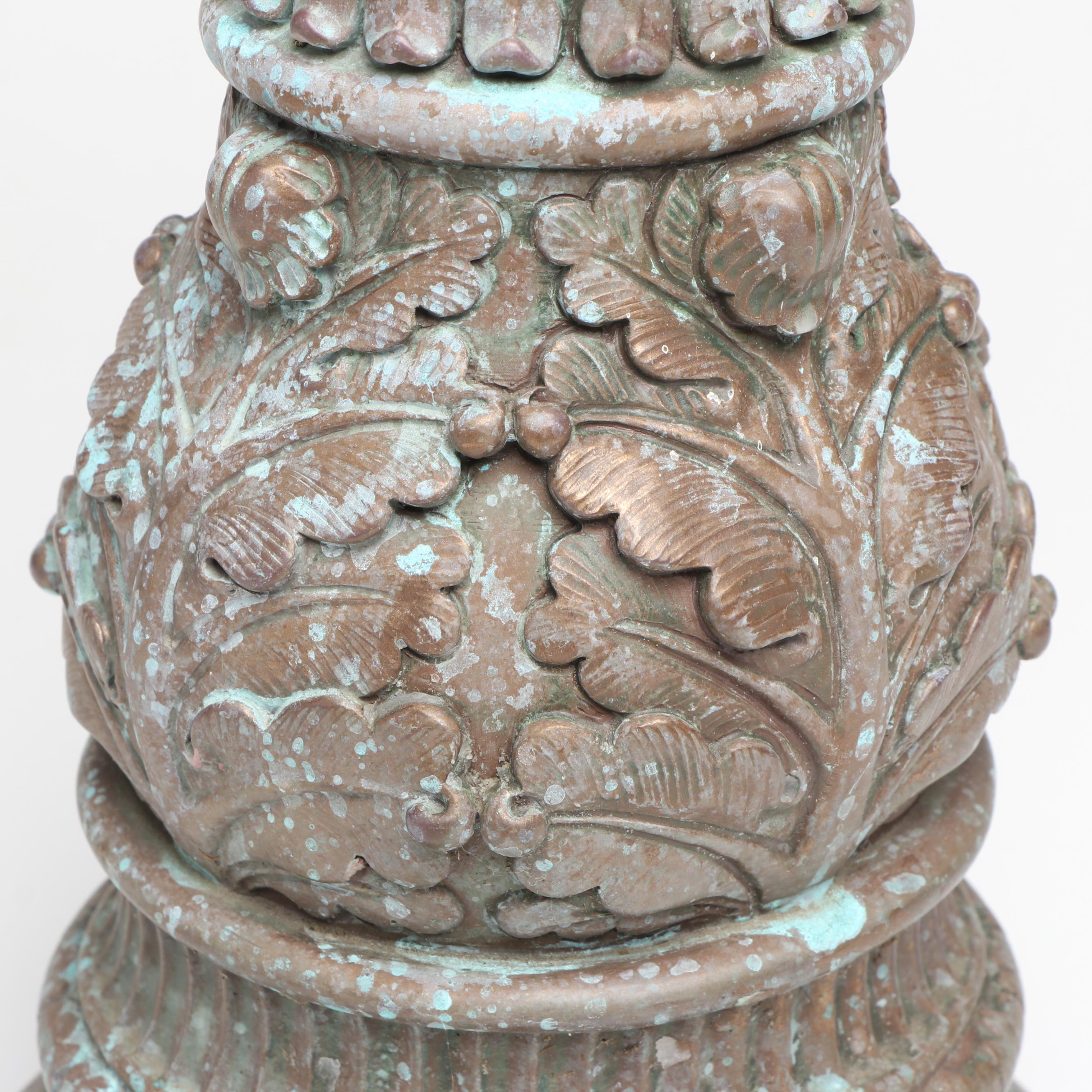 Resin Pillar Candle Holder