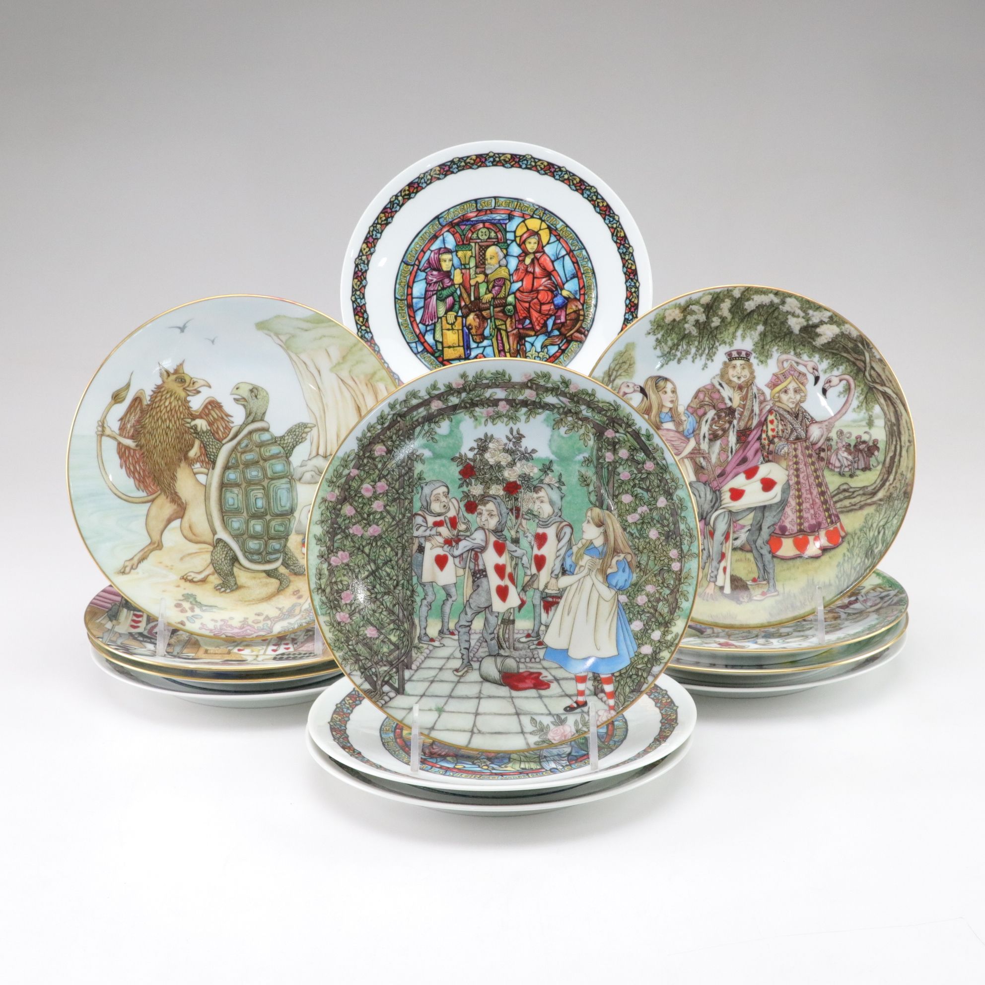 Georges Boyer Limoges "Alice au Pays de Merveilles" and More Collector Plates