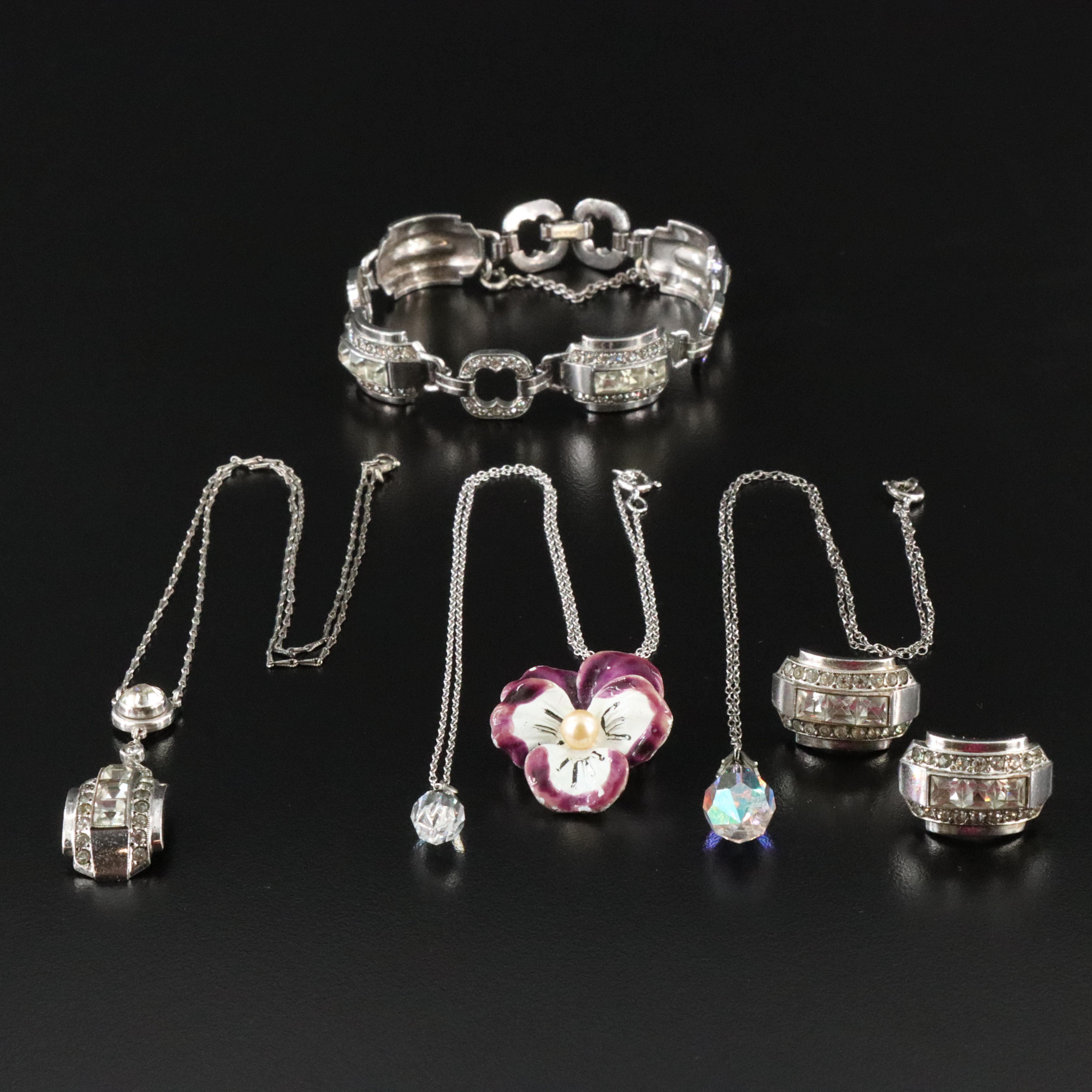 Vintage Engle Bros Inc. Jewelry Set Featured in Sterling Collection