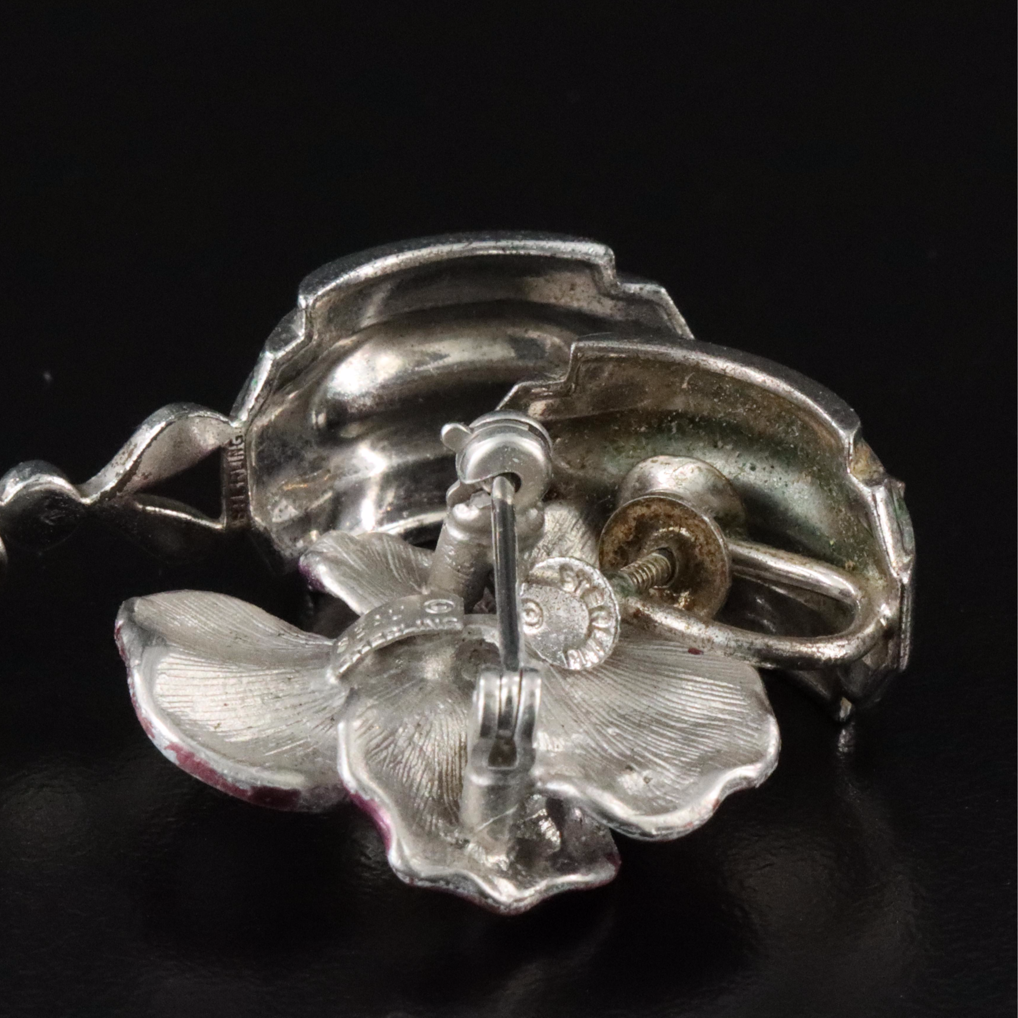 Vintage Engle Bros Inc. Jewelry Set Featured in Sterling Collection