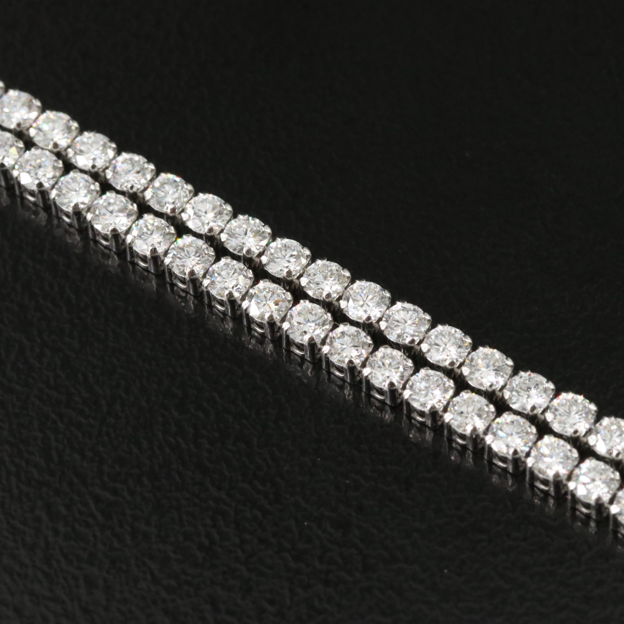 14K 8.00 CTW Lab Grown Diamond Necklace