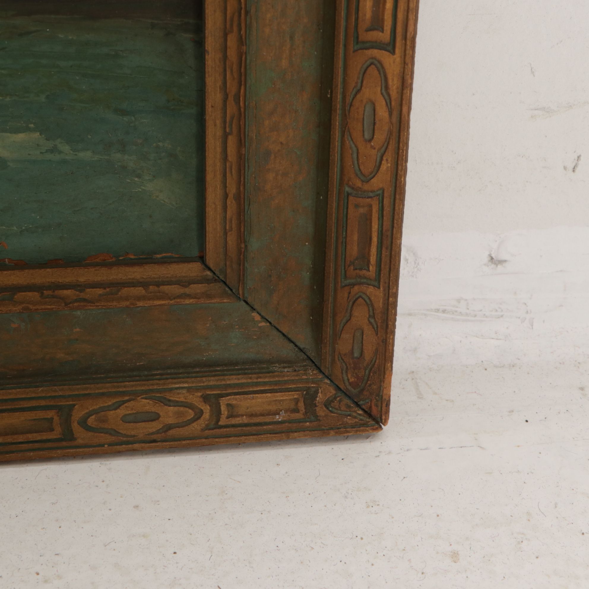 Browning Boreal Mountain Landscape Oil Painting, 1928