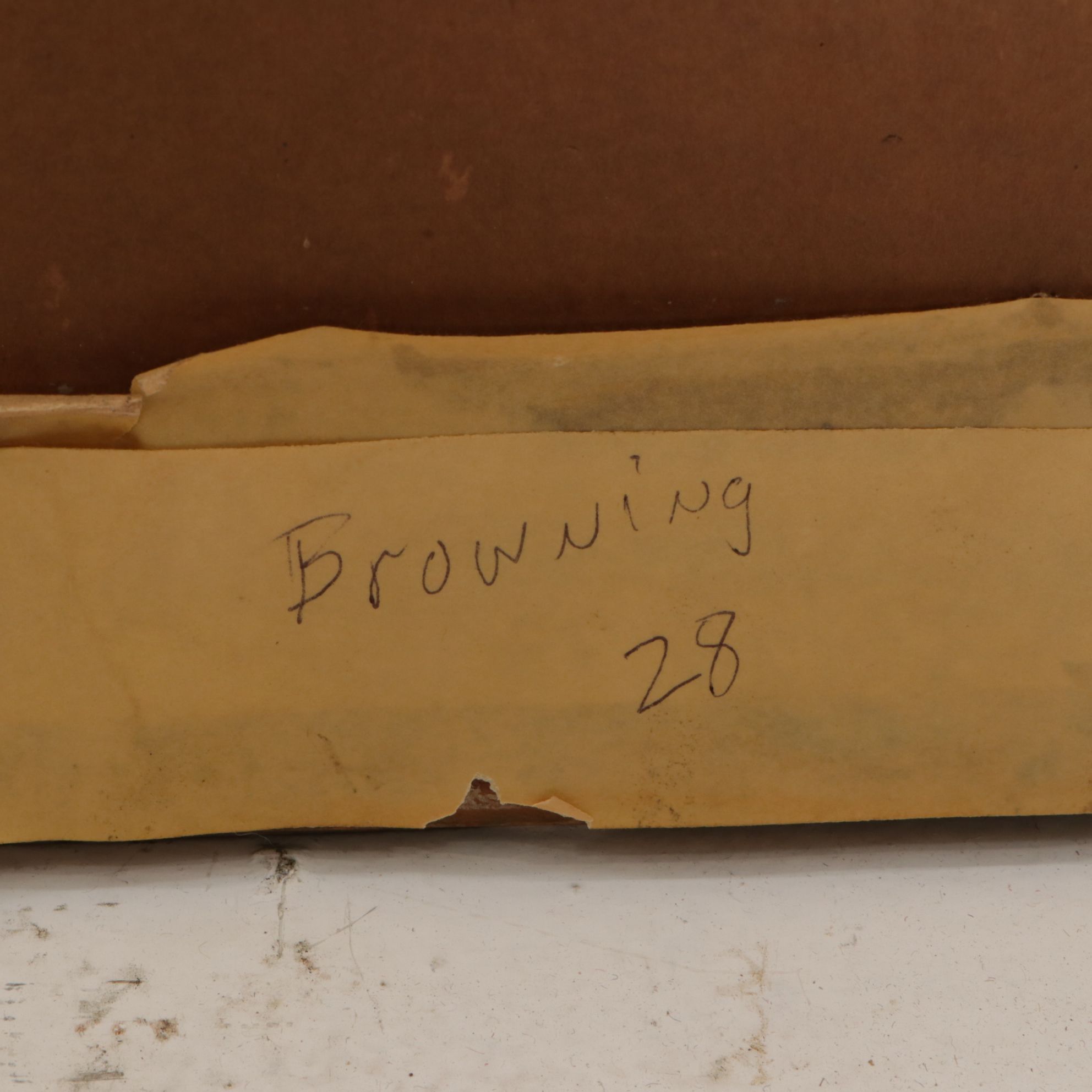 Browning Boreal Mountain Landscape Oil Painting, 1928