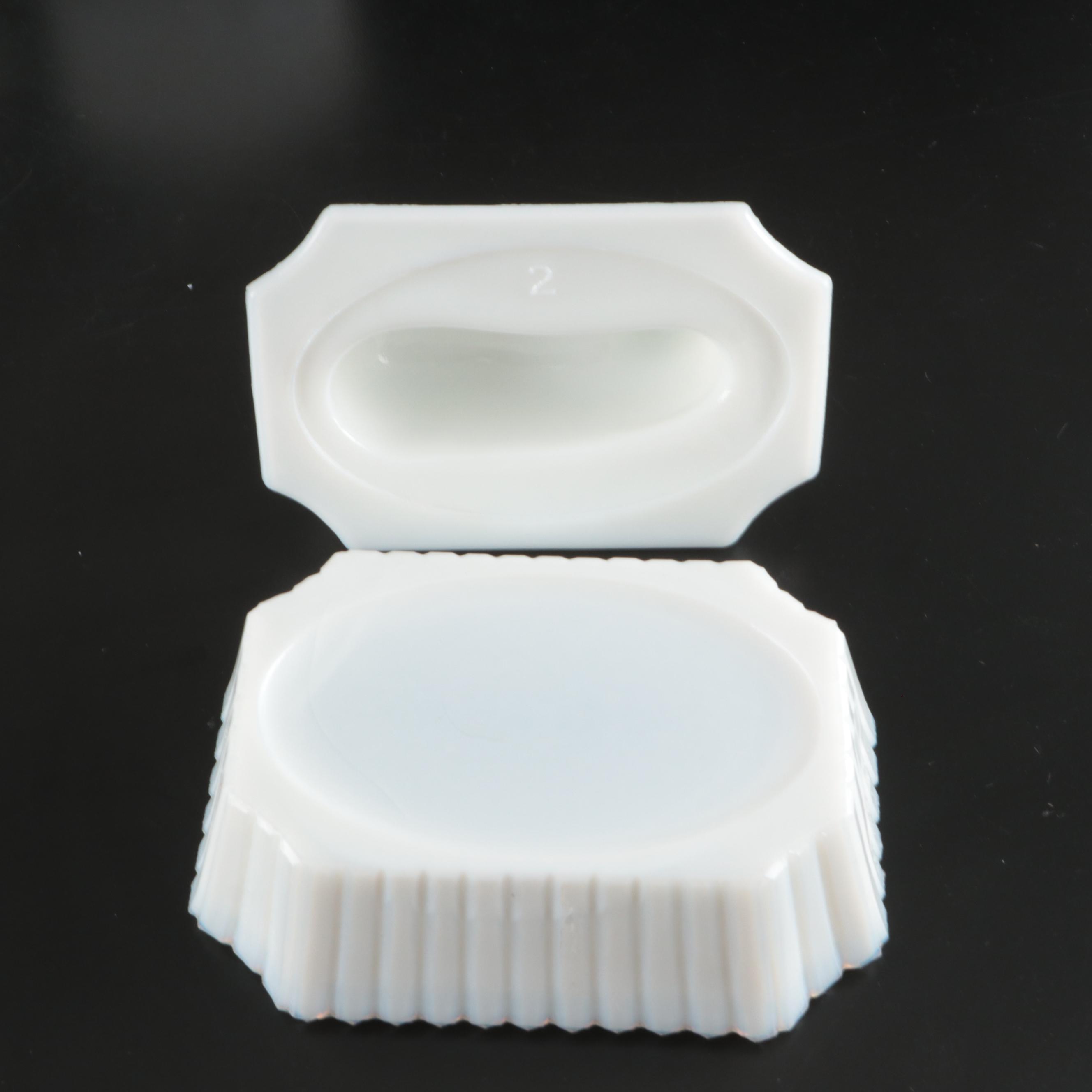 Milk Glass Vases, Boxes, Candlesticks and Other Home Décor