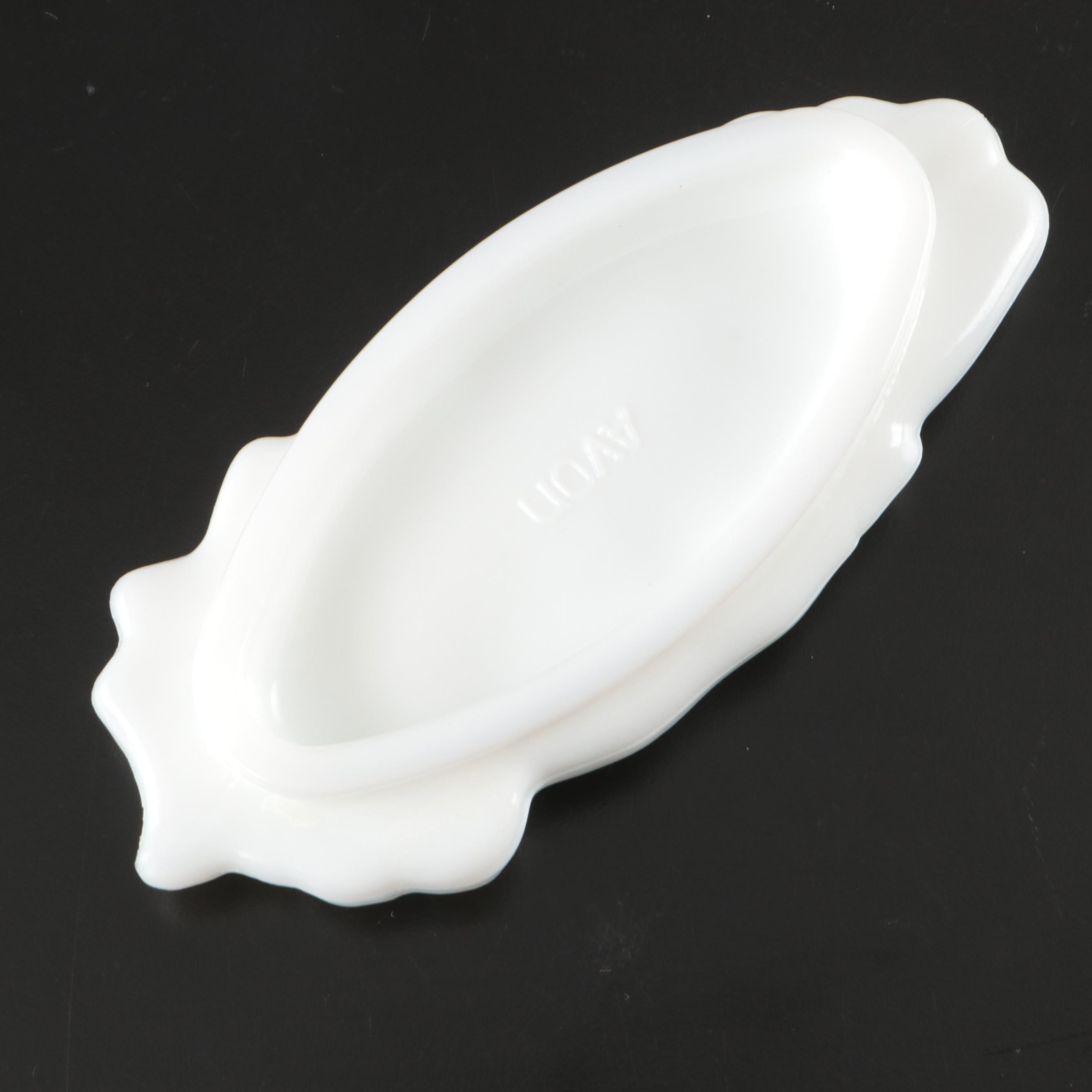 Milk Glass Vases, Boxes, Candlesticks and Other Home Décor