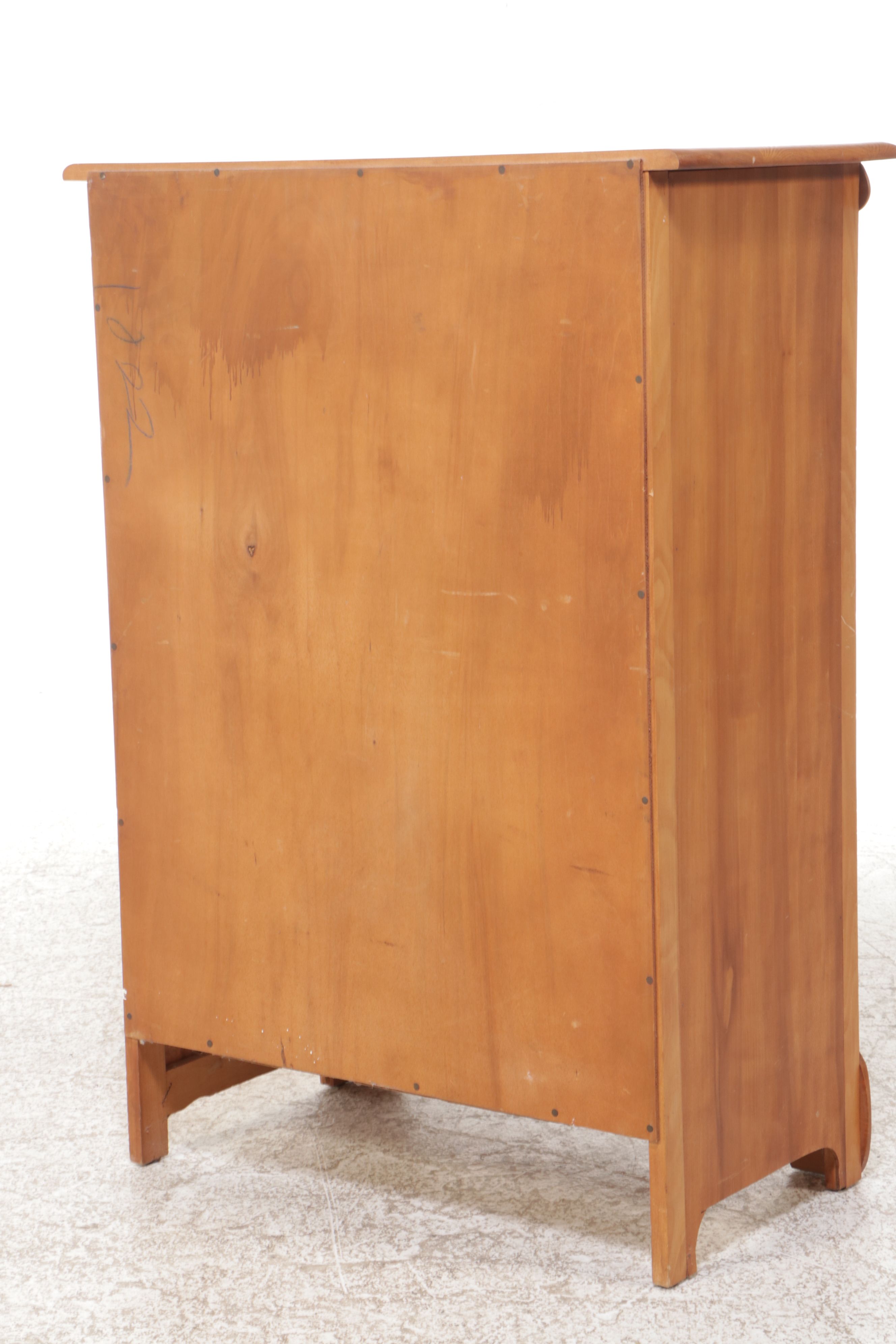 Maple Chest of Drawers, Late 20th Century
