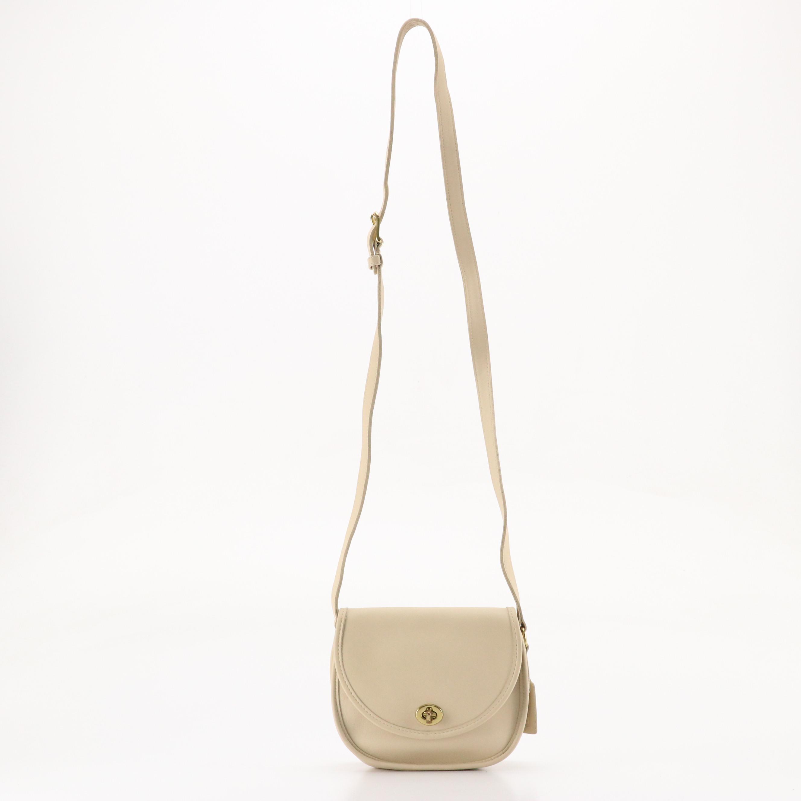 Coach Vintage Bone Leather Watson Crossbody, British Tan Chrystie Bag and Wallet