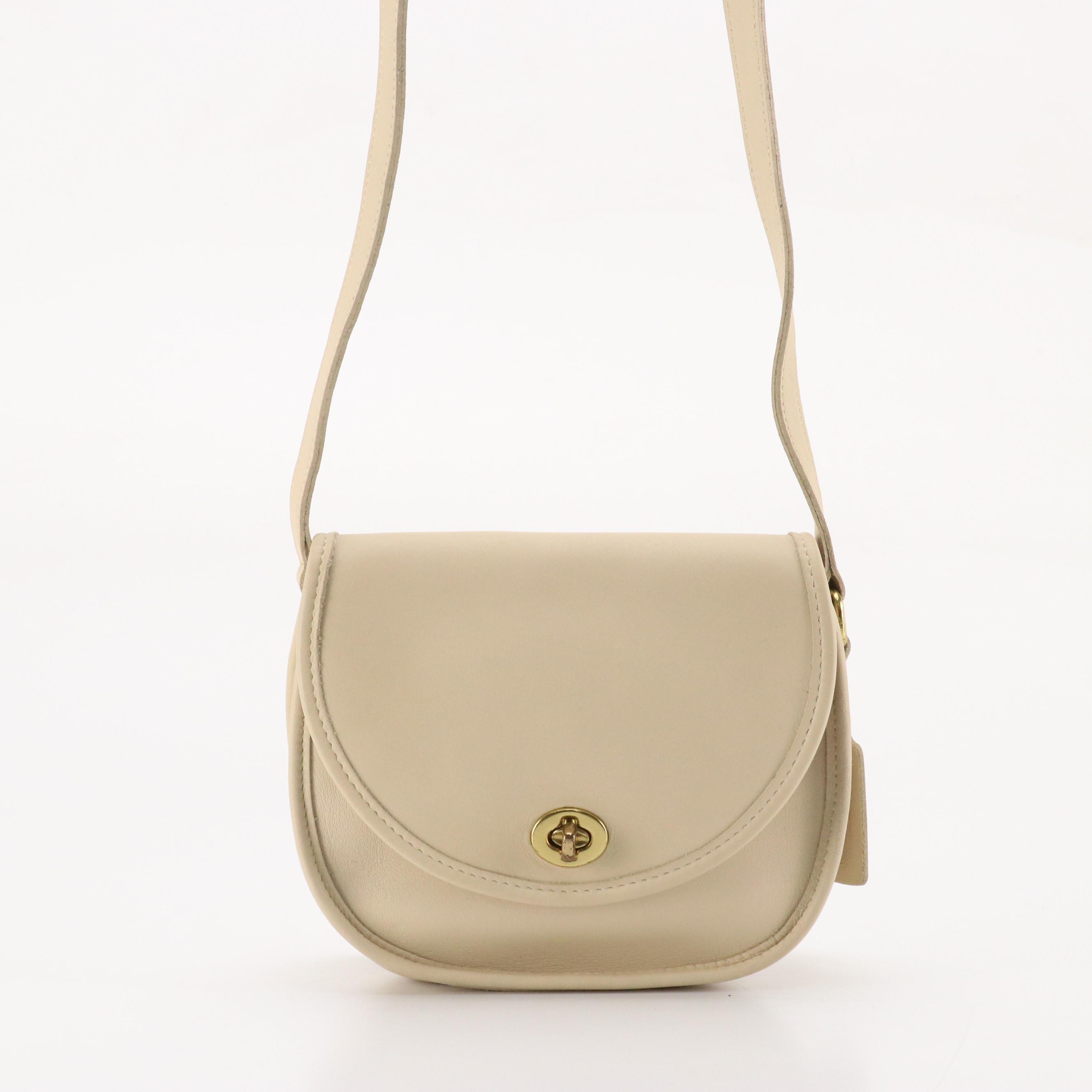 Coach Vintage Bone Leather Watson Crossbody, British Tan Chrystie Bag and Wallet