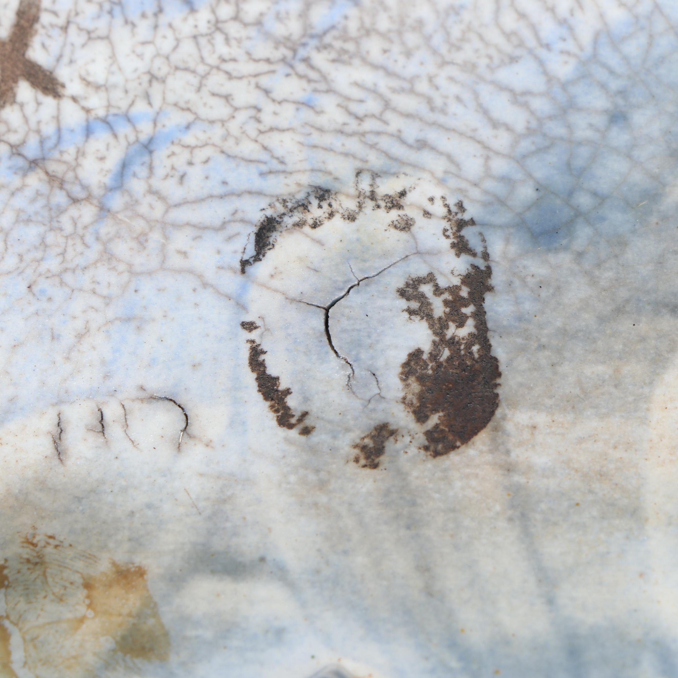 Rookwood Pottery Rooster Trivet, 1925